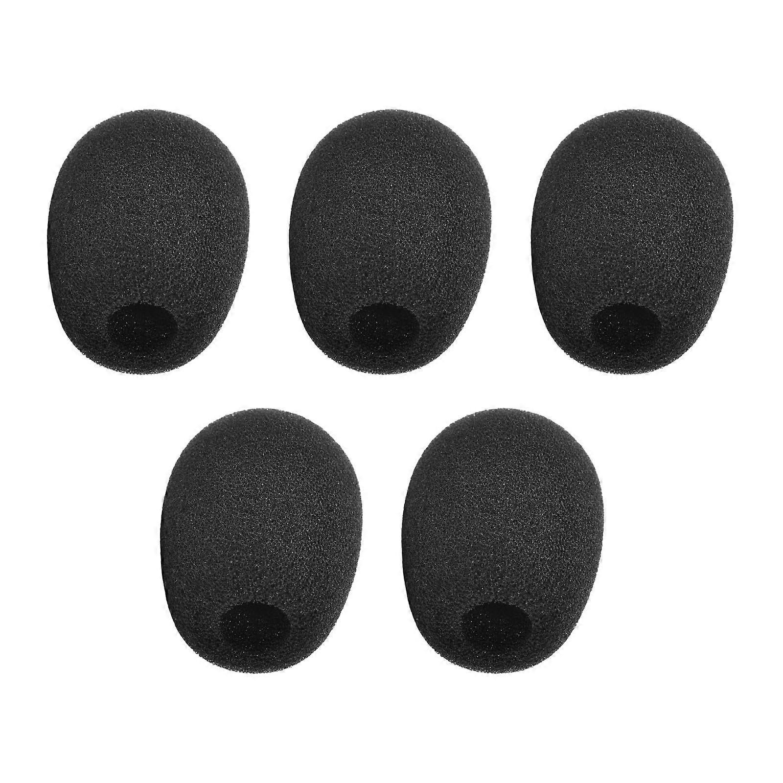 Foam Microphone Windscreen Covers for Poly 4310 UC, 4320 UC, UC2 Headset Mics 2 Pack
