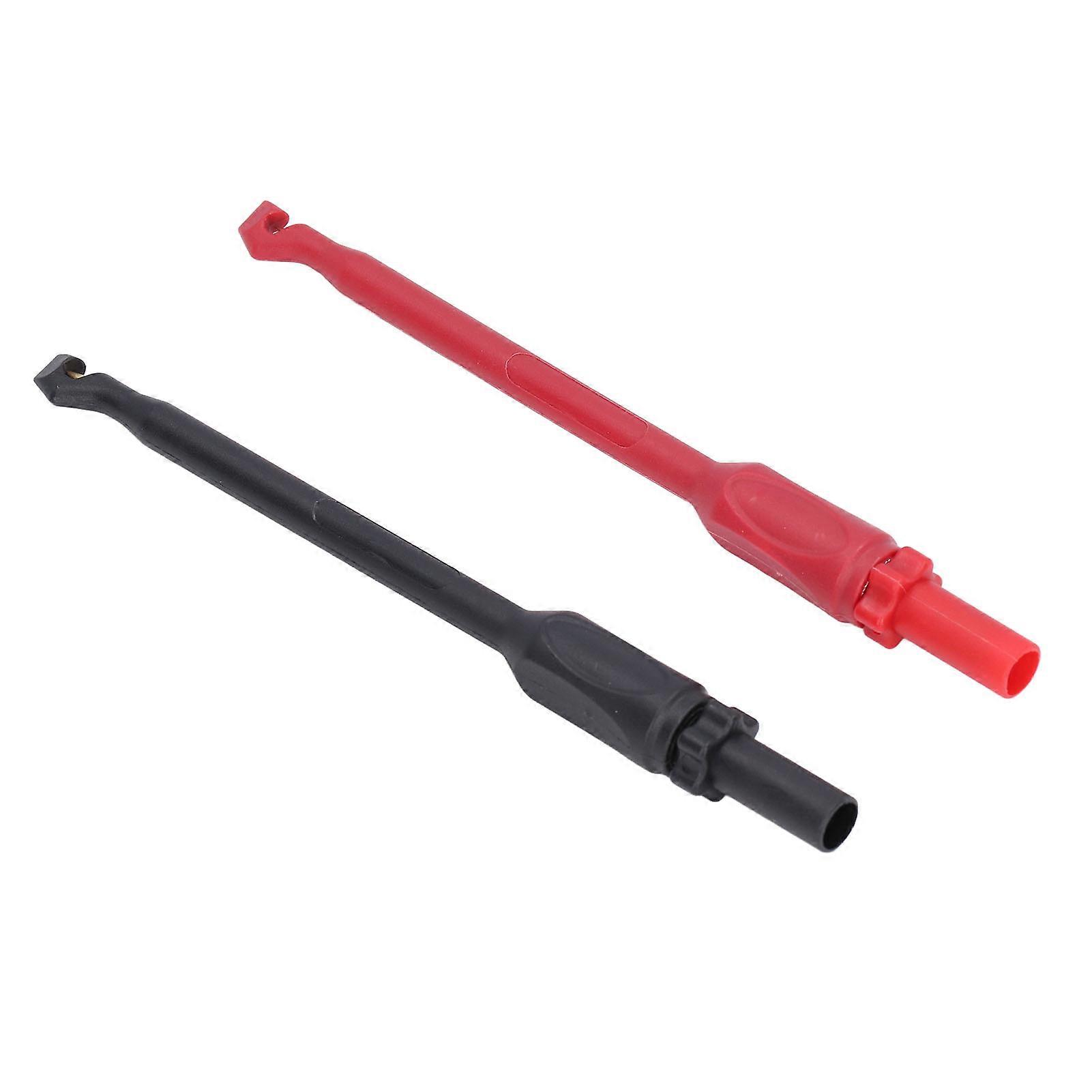 CYNCS Multimeter Test Hook Brass PA Material 4mm Plug Good Flexibility Safe Durable CNC Process High Accuracy Piercing Probe