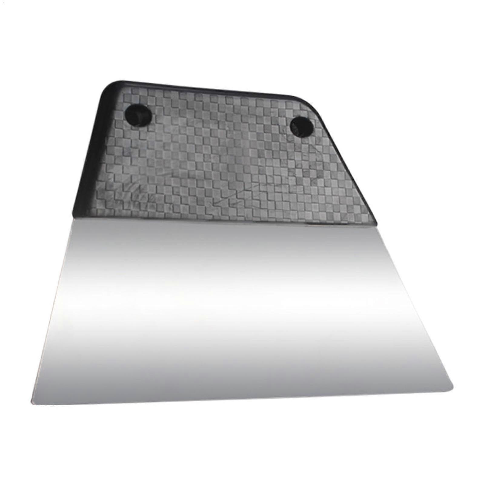 Window Tint Tools Stainless Steel Car Scraper With Carbon Fibre Handle For Window Tint Film Squeegee Car Wrapping Tools