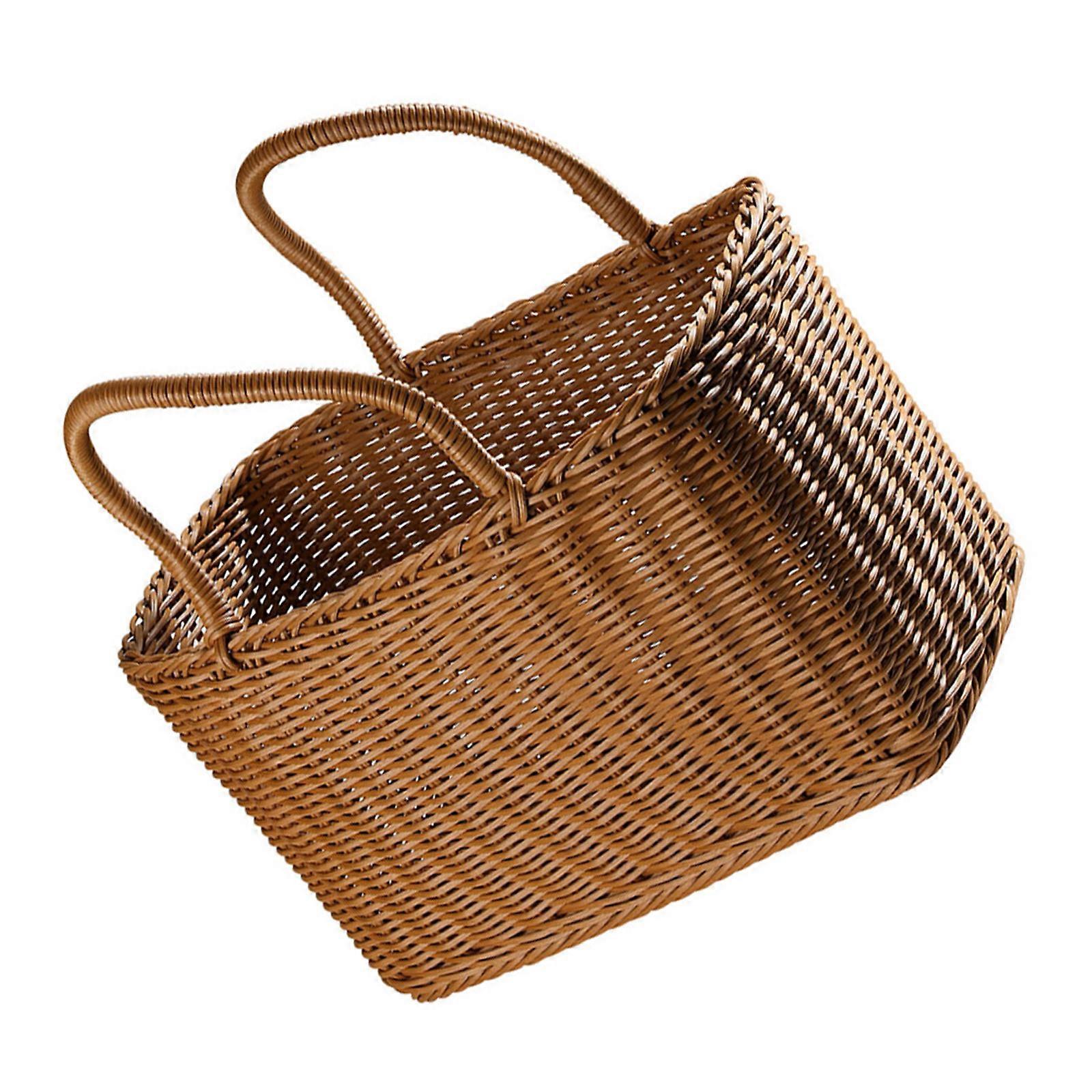 Woven Basket for Bedroom Organization, Stylish and Functional