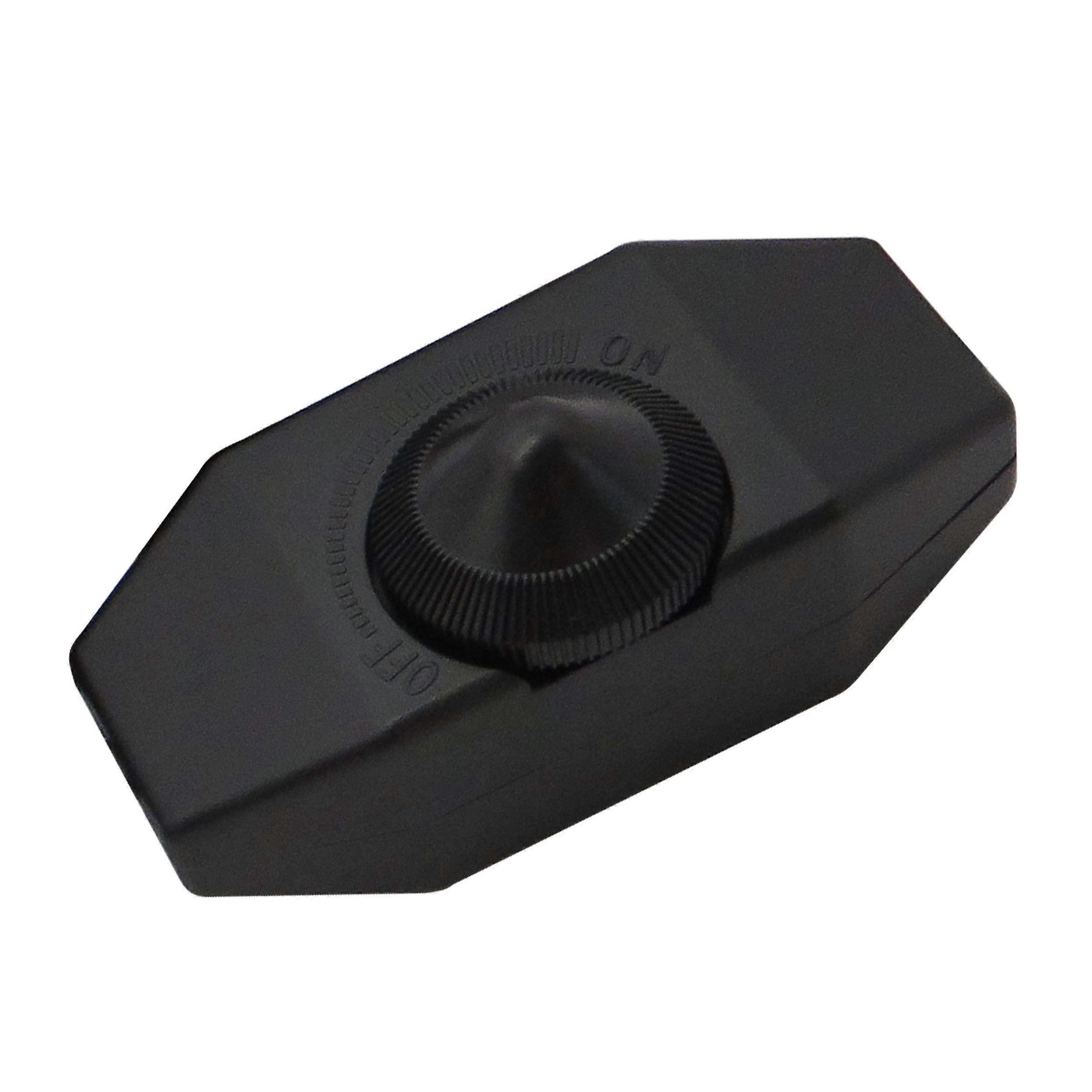 LED Dimmer Infinitely Dimmable for Dimmable LED Light Bulbs Dimmer Switch Cord Intermediate Dimmer Silent LED Dimmer, black Ref: 8469