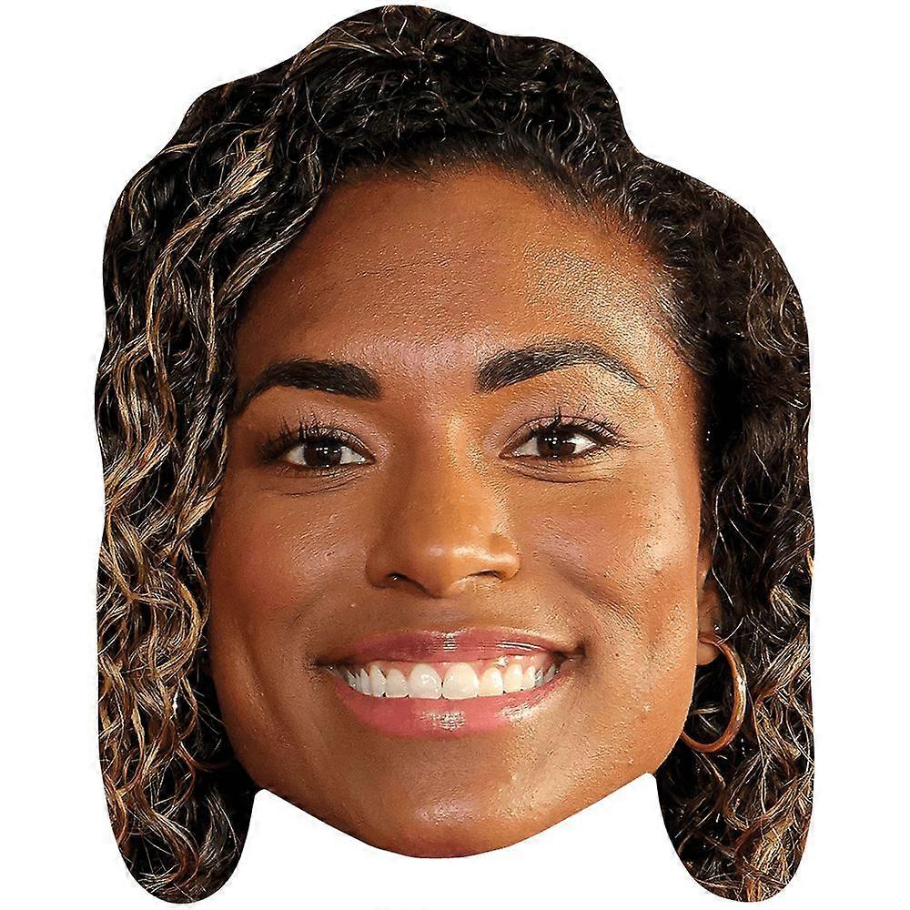 Catarina Macario (Smile) Celebrity Mask, Flat Card Face