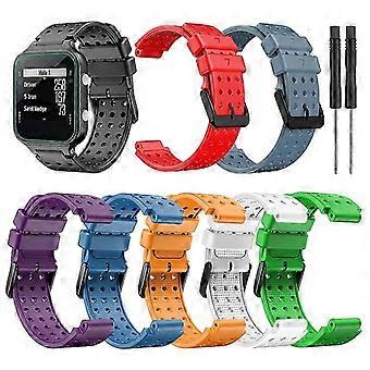 band voor Garmin Approach S20 monochrome horlogeband voor Garmin Approach S20 siliconen vervanging Fash