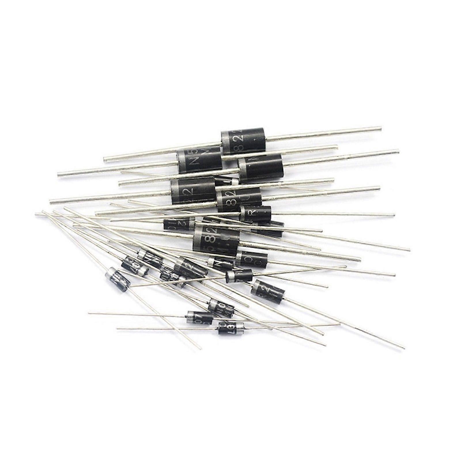 Rectifier Diode 1N4007 1N4001 1N5408 1N5819 10A 6A10 10PCS HER308 Black Standard Diodes for Electronics Projects