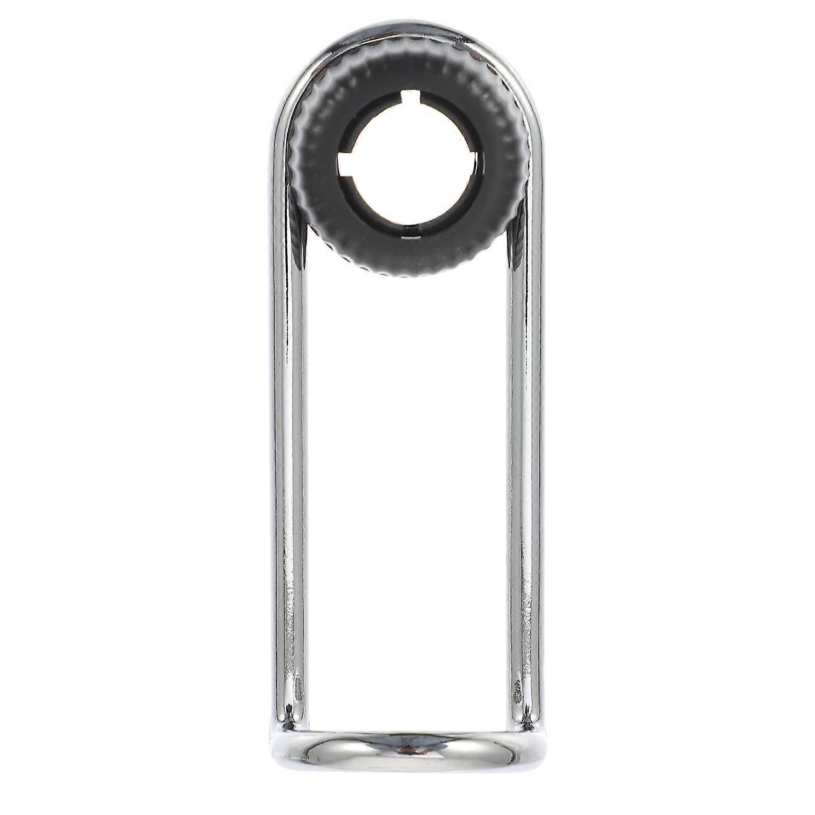 Durable Car Seat Headrest Hook for Back Seat Storage Made of Zinc Alloy and ABS Silver
