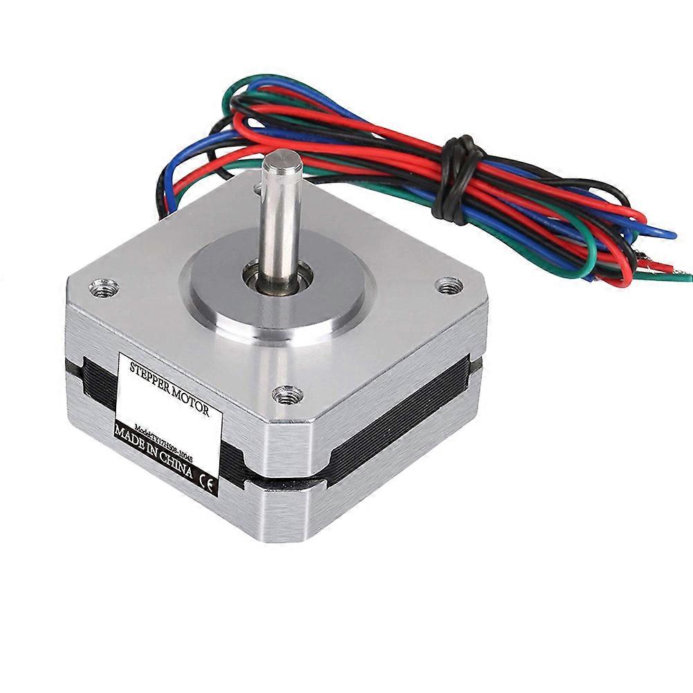 Cnc Stepper Motor 4Set High Torque 12-24V Bipolar 17 For 3D Printer Application With 16 Inches Wire Length