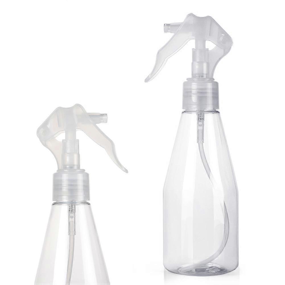 2Pcs 200ml Clear Plastic Spray Bottle Ideal For Flower Watering And Garden Work With Multi-Use Functionality