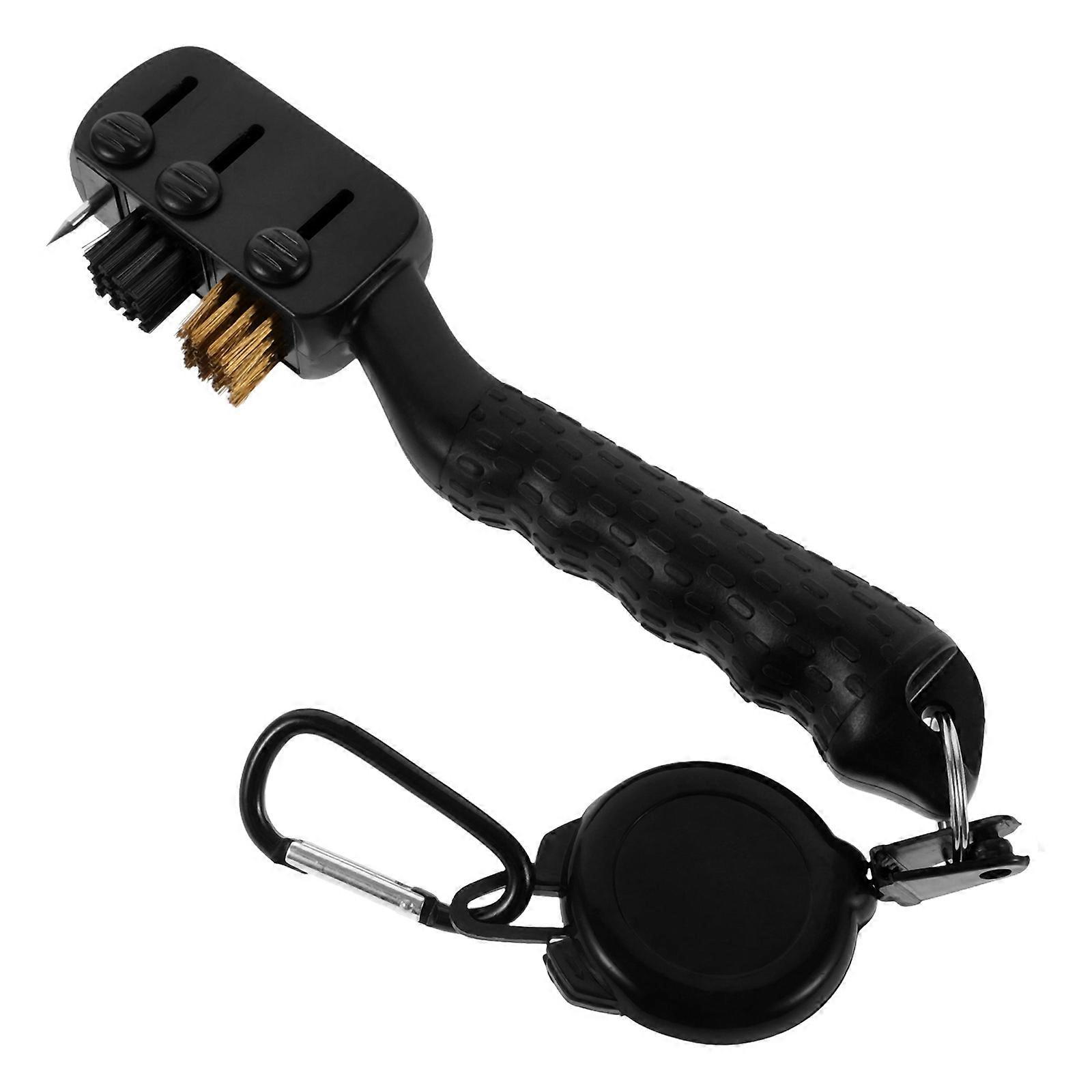 Lightweight Nylon Steel Golf Club Brush Cleaner – Durable & Efficient Portable Golf Cleaner for Consistent Swing and Outdoor Use