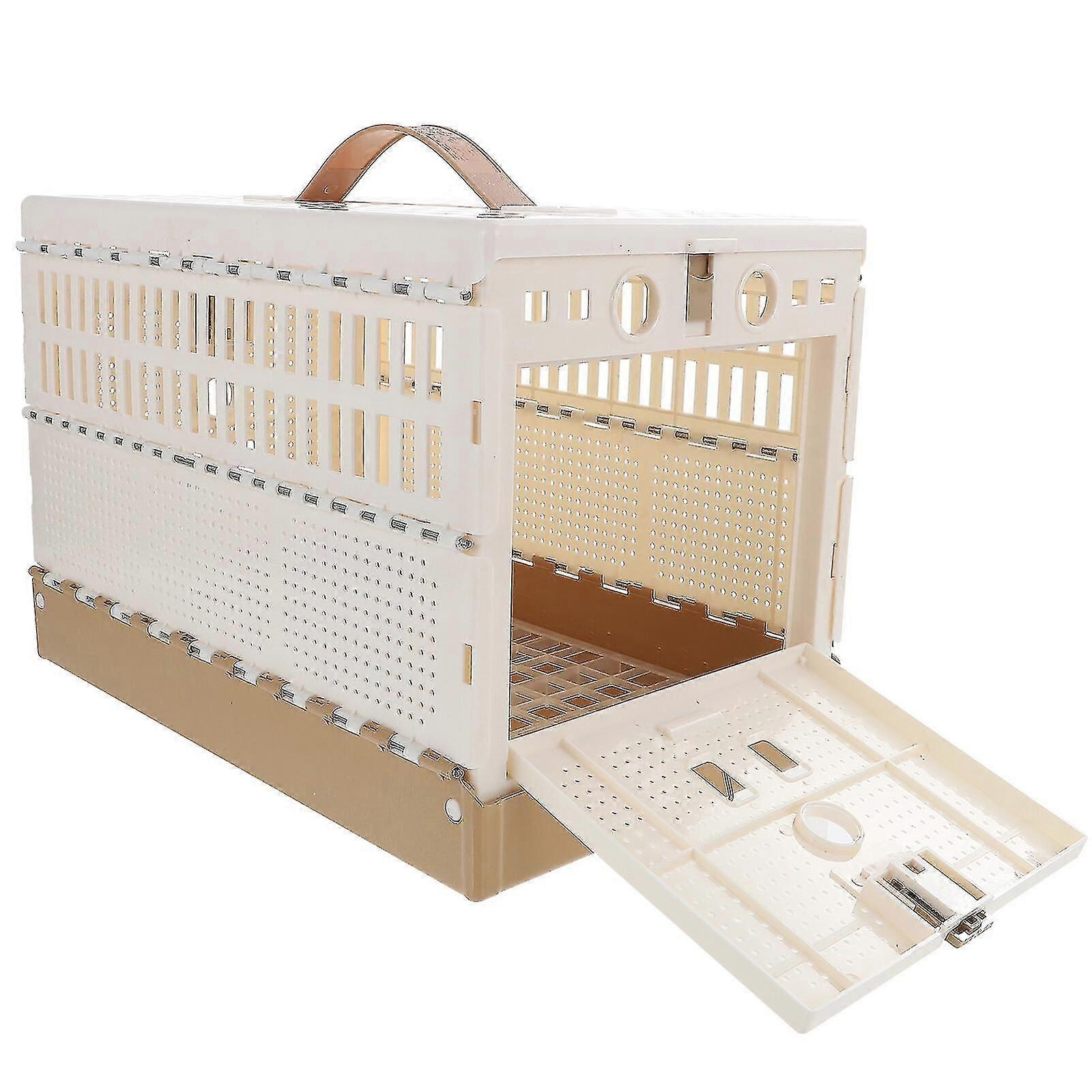 Foldable Plastic Pigeon Cage, Bird Transportation & Domestication Cage