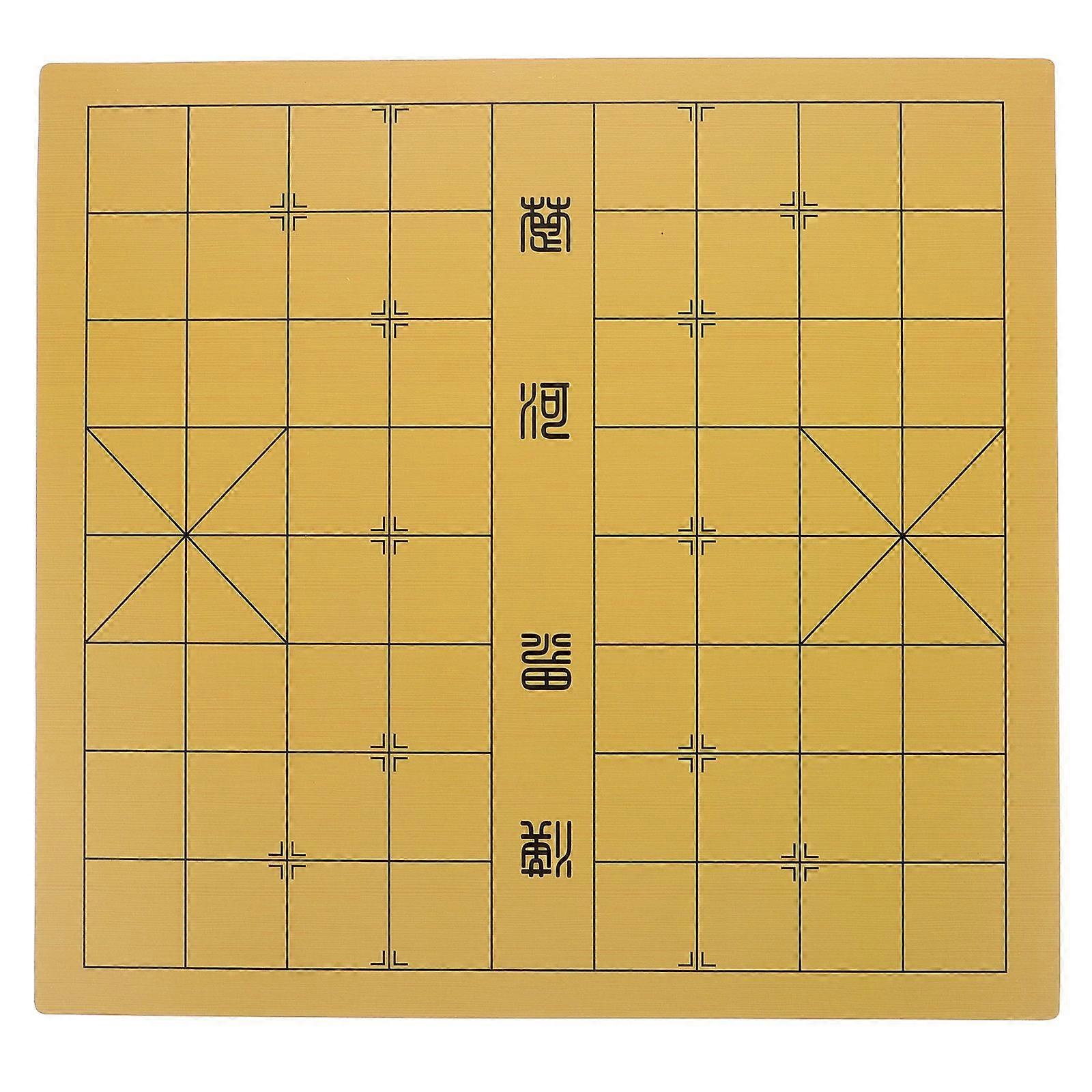 Dual-sided Chinese Chess Game Chessboard Desktop Board Game Chinese Chess Chessboard
