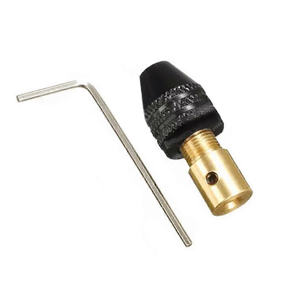 Universal Three Jaw Drill Chuck for Electric Grinder Copper Aluminum Alloy High Speed Rotation Secure Clamping for Various Sizes and Shapes