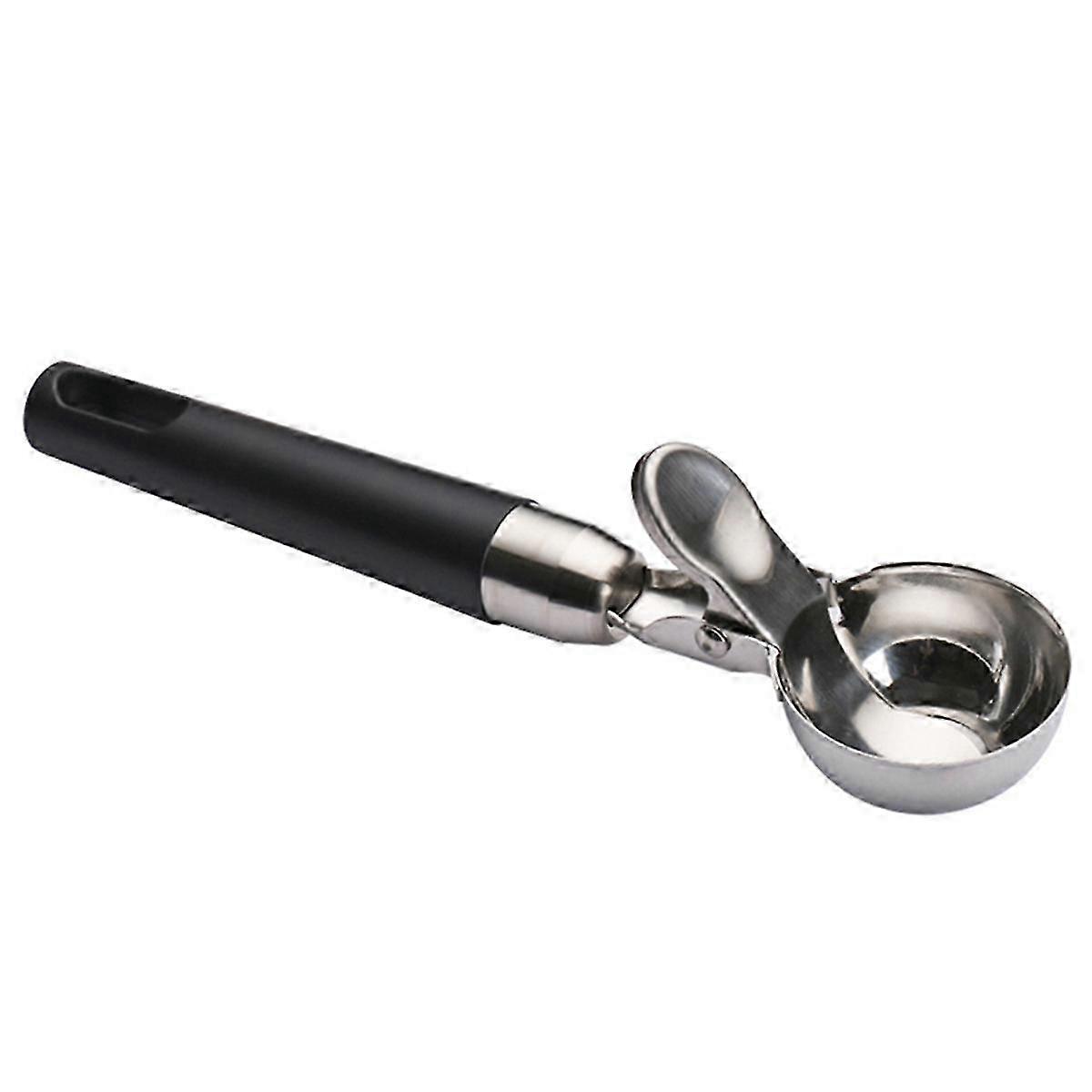 Ice Cream Scoop with Trigger Release & Metal Cookie Scoops - Ideal for Ice Cream Spoon Servings