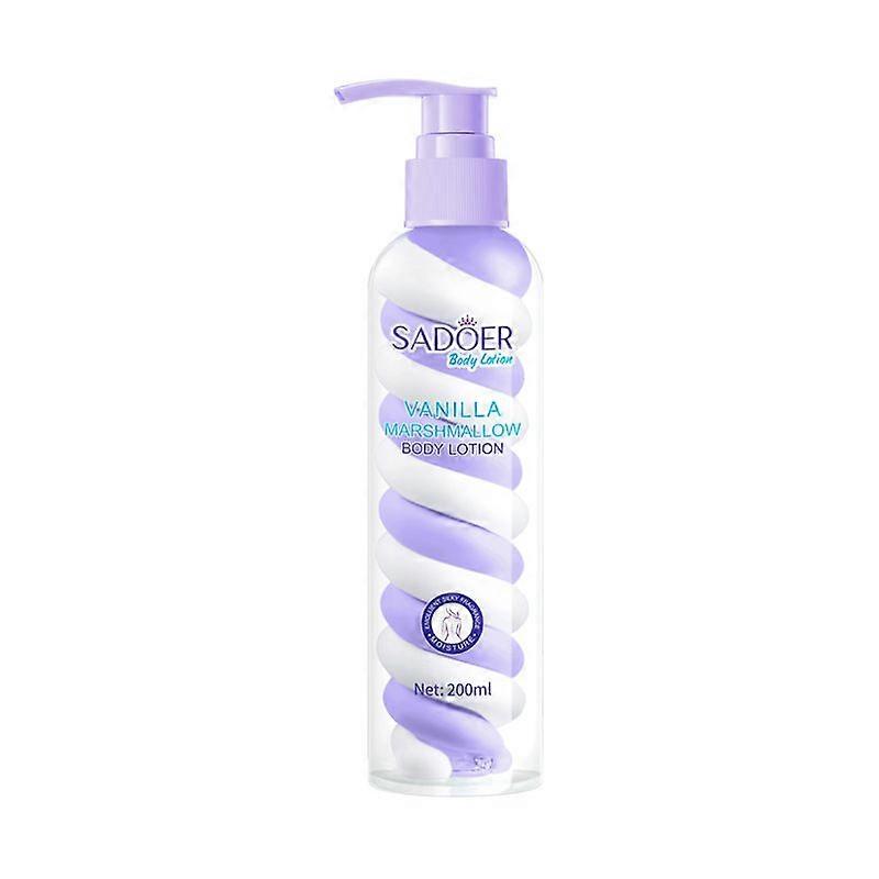 Vanilla Anti-aging Marshmallow Body Lotion, Vanilla Firming Cream Reduce Fine Lines & Wrinkles, Moisturizing, Hydrating, Whitening, Repair, Smoothin