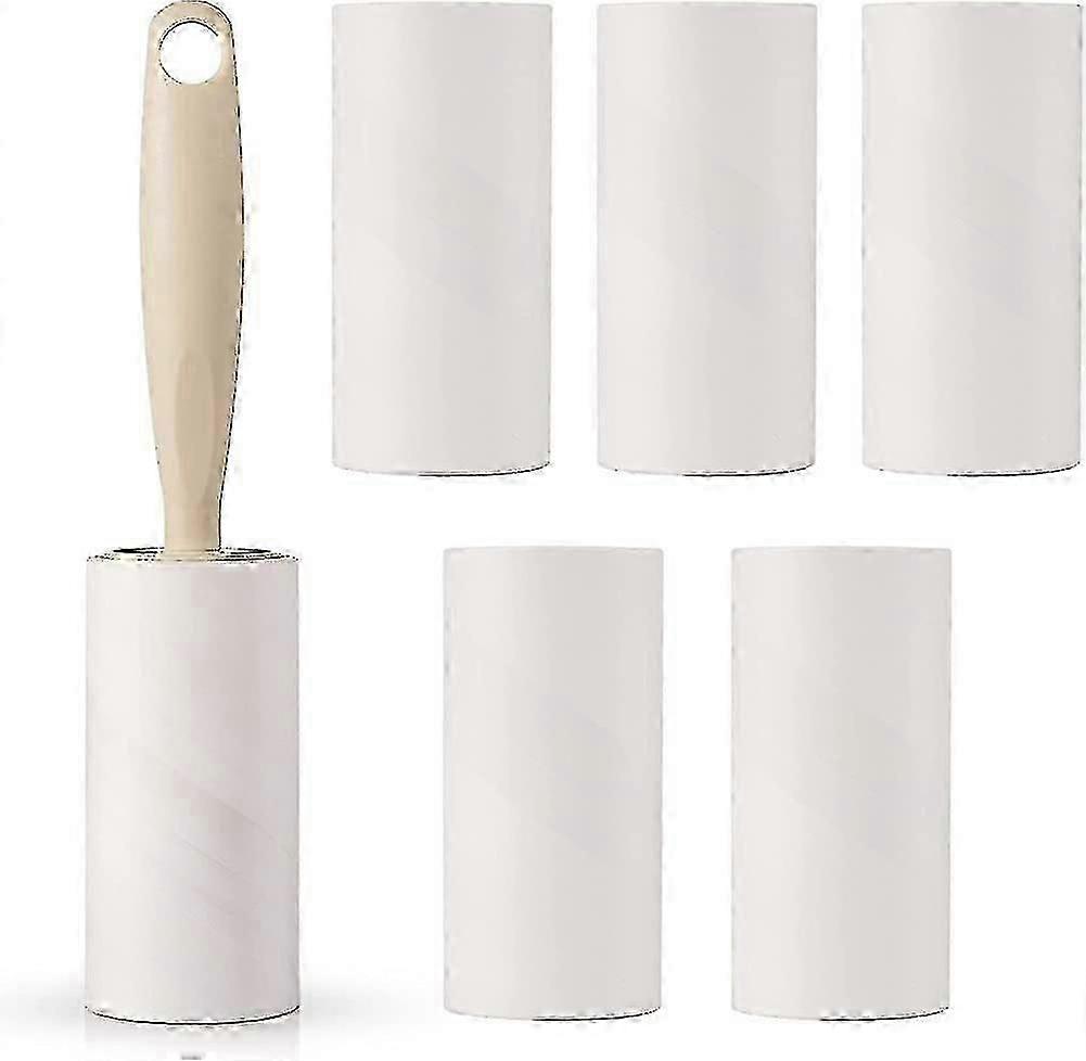 6 Rolls 360 Sheets Plush Roller, Extra Sticky Anti-Dust Cleaner
