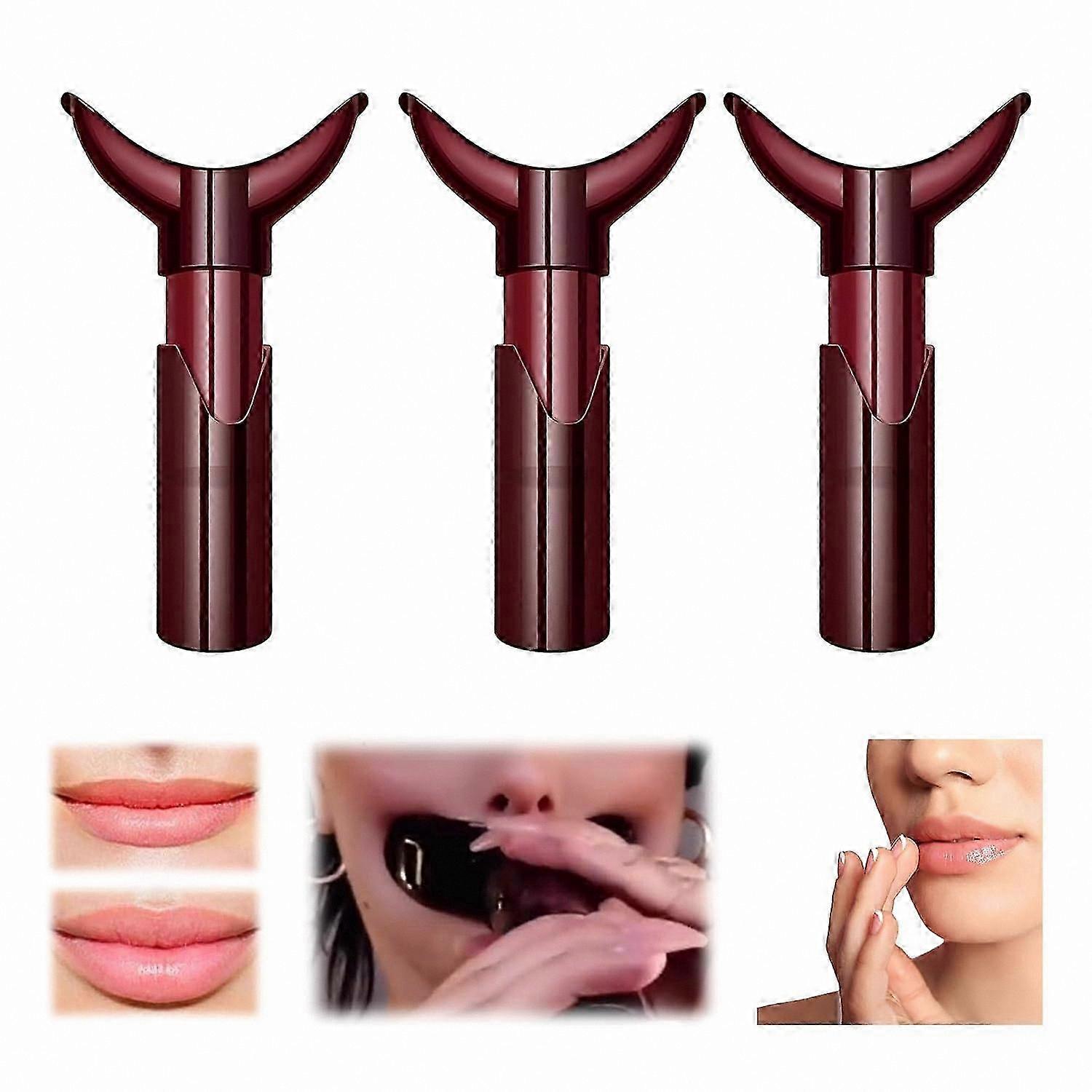 Manual Lip Plumping Tool for Fuller Lips, Self-Suction Beauty Device for Women, Natural Lip Augmenter