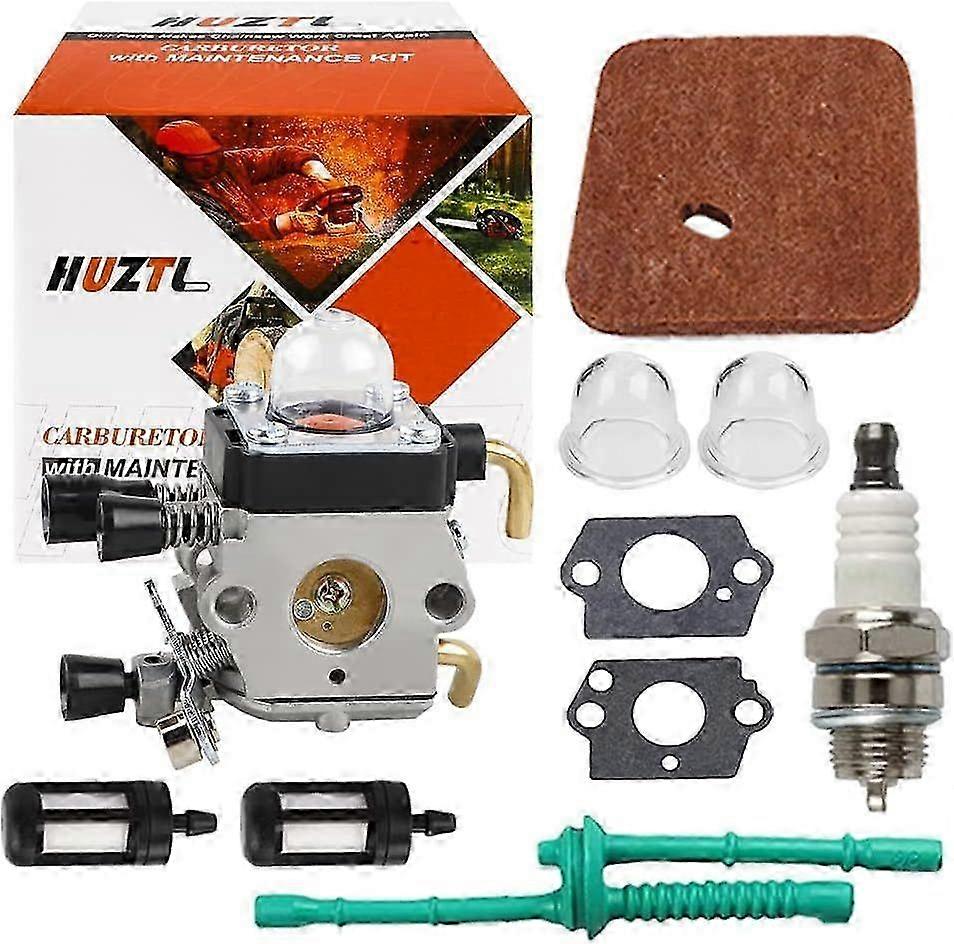 HUZTL Carburetor Compatible with FS45 FS55 FS55R, STHIL FS38 FS46 HL45 FS45C FS46C FS55C FS55RC KM55 String Trimmer & Weed Eater