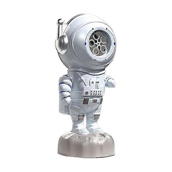 Astronaut Bubble Machine Fully Automatic 360 Rotating Bubble Blower Toy Astronaut USB Charging
