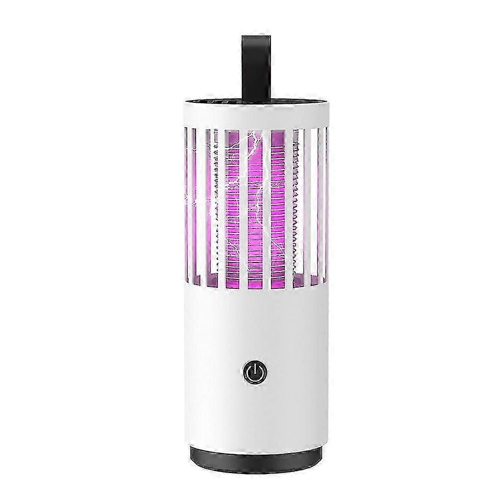 Mosquito Lamp Trap, Usb Cable & Plug-in Using Electric Insect Killer Moth Mosquitoes Fruit Flies