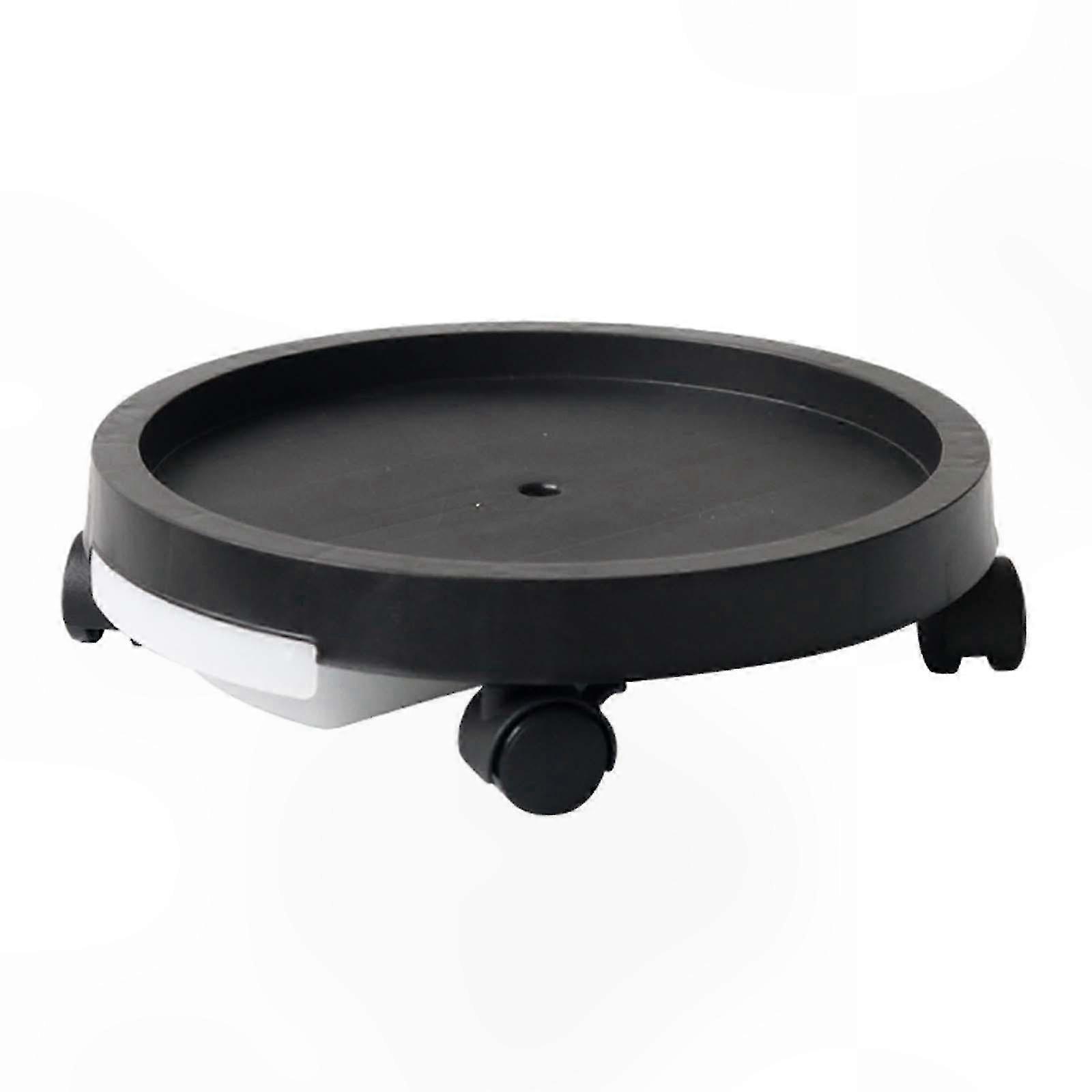 Mobile Plant Stand with Saucer Tray - 4 Wheels for Easy Movement, Durable Rolling Cart for Indoor and Outdoor Use