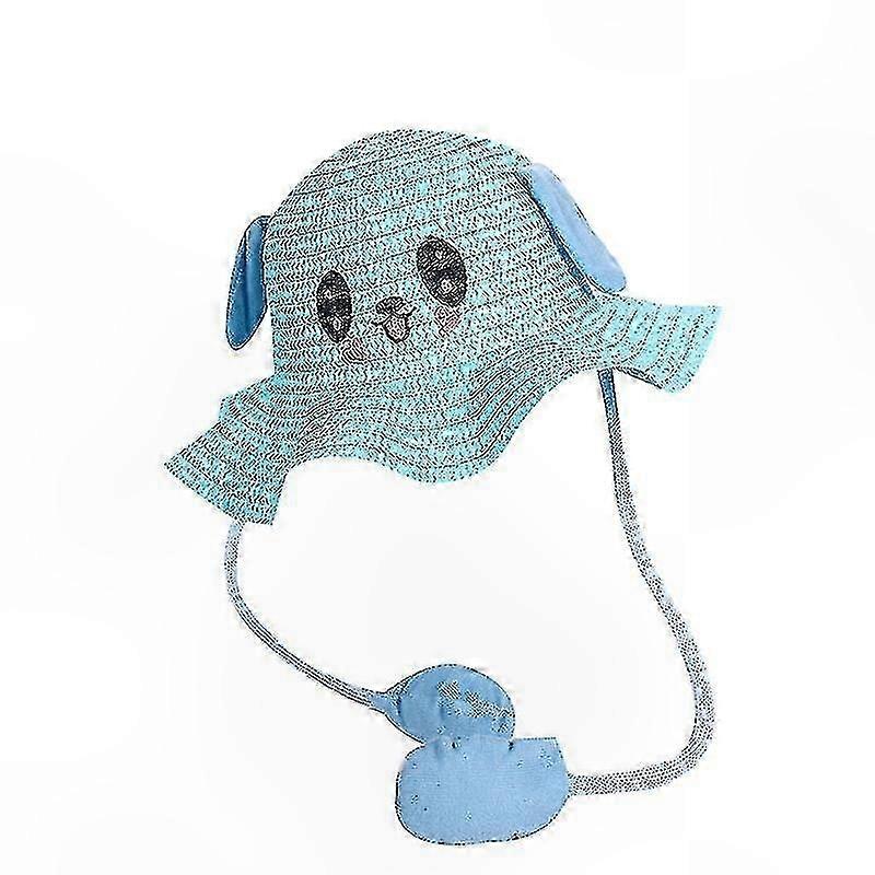 Children's Rabbit Summer Cap with Animated Ears for Outdoor Fun