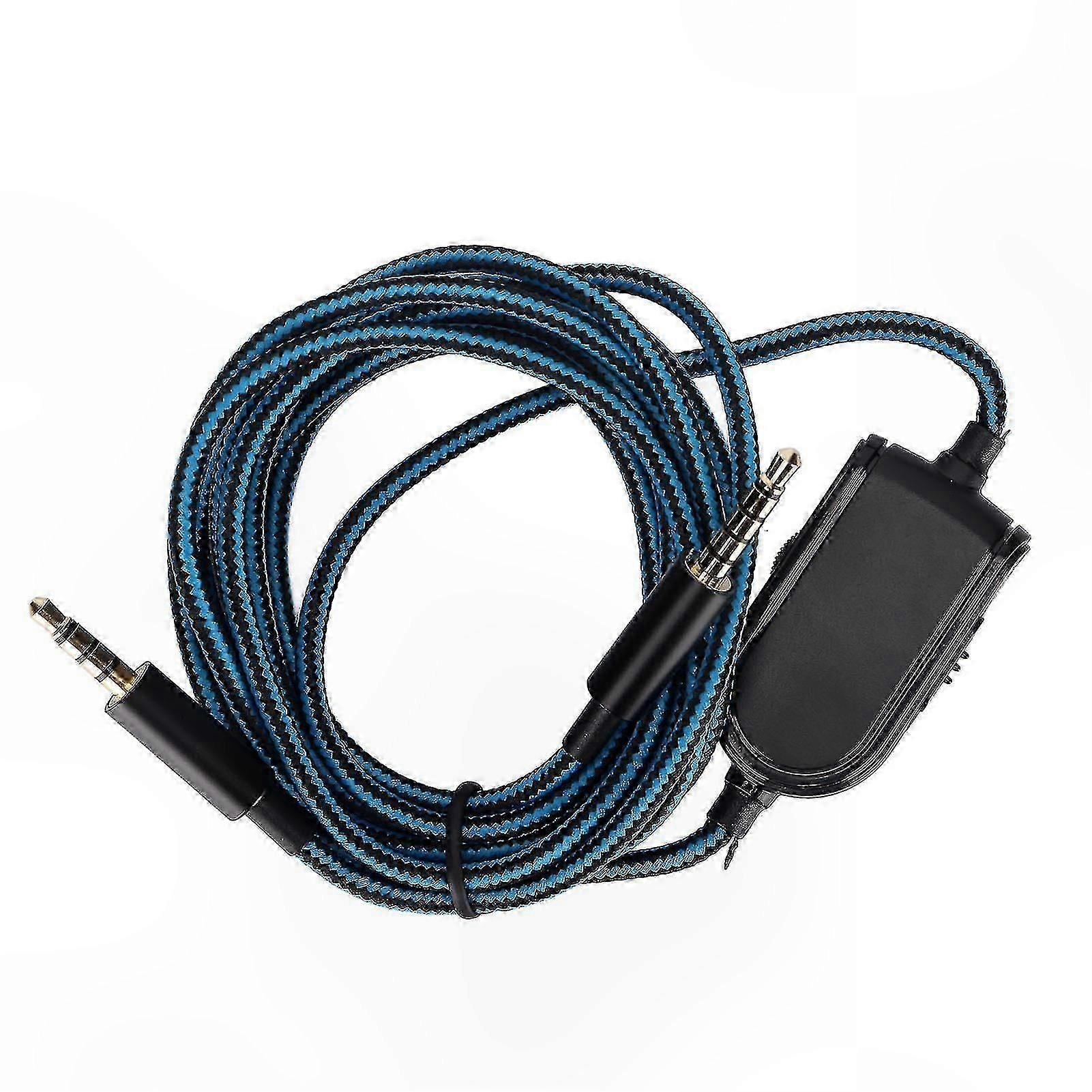 Replacement Headphone Cable with Volume Control and Mute Function for A10 A30 A40 A50 Type A