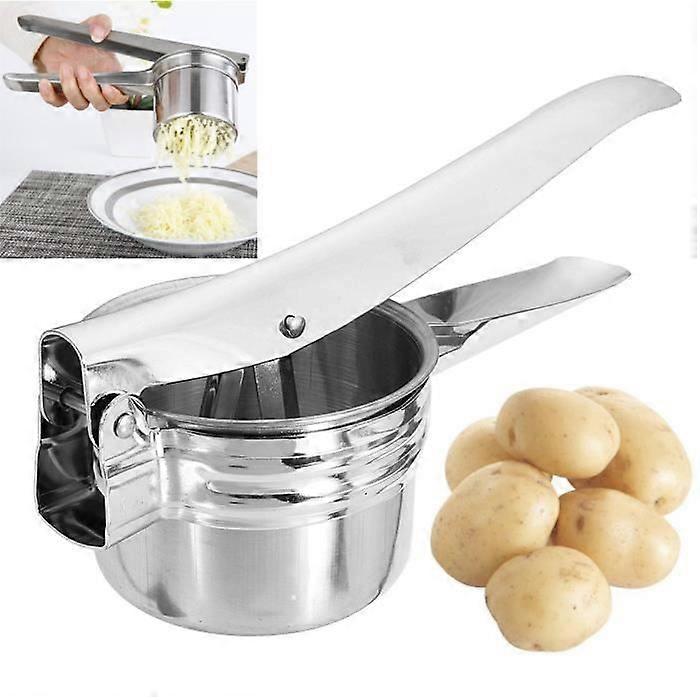 Stainless Steel Garlic Masher Ground Mill Fruit Vegetable Kitchen