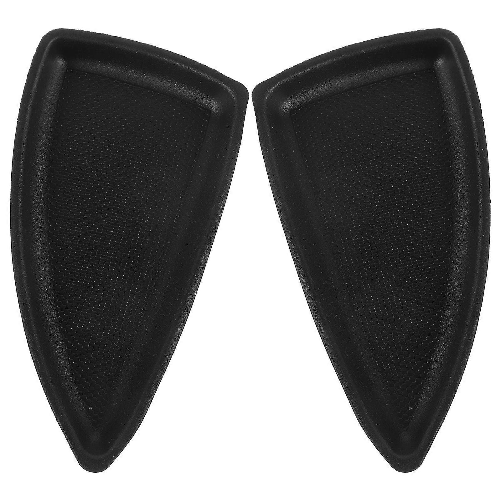 Black Car Door Switch Bezel Cover for Front Left Right ABS Material Durable Design Enhances
