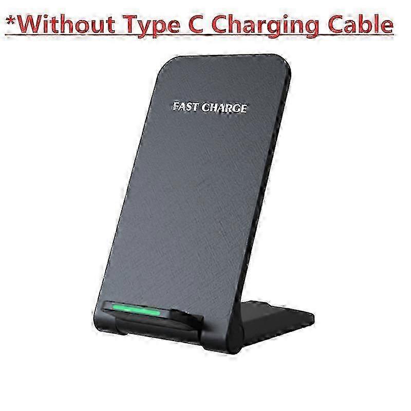 30W Wireless Charging Pad Stand for 14/13/12/11 Pro Max S22 S20 S10 - Qi Fast Charging Station with Phone Holder