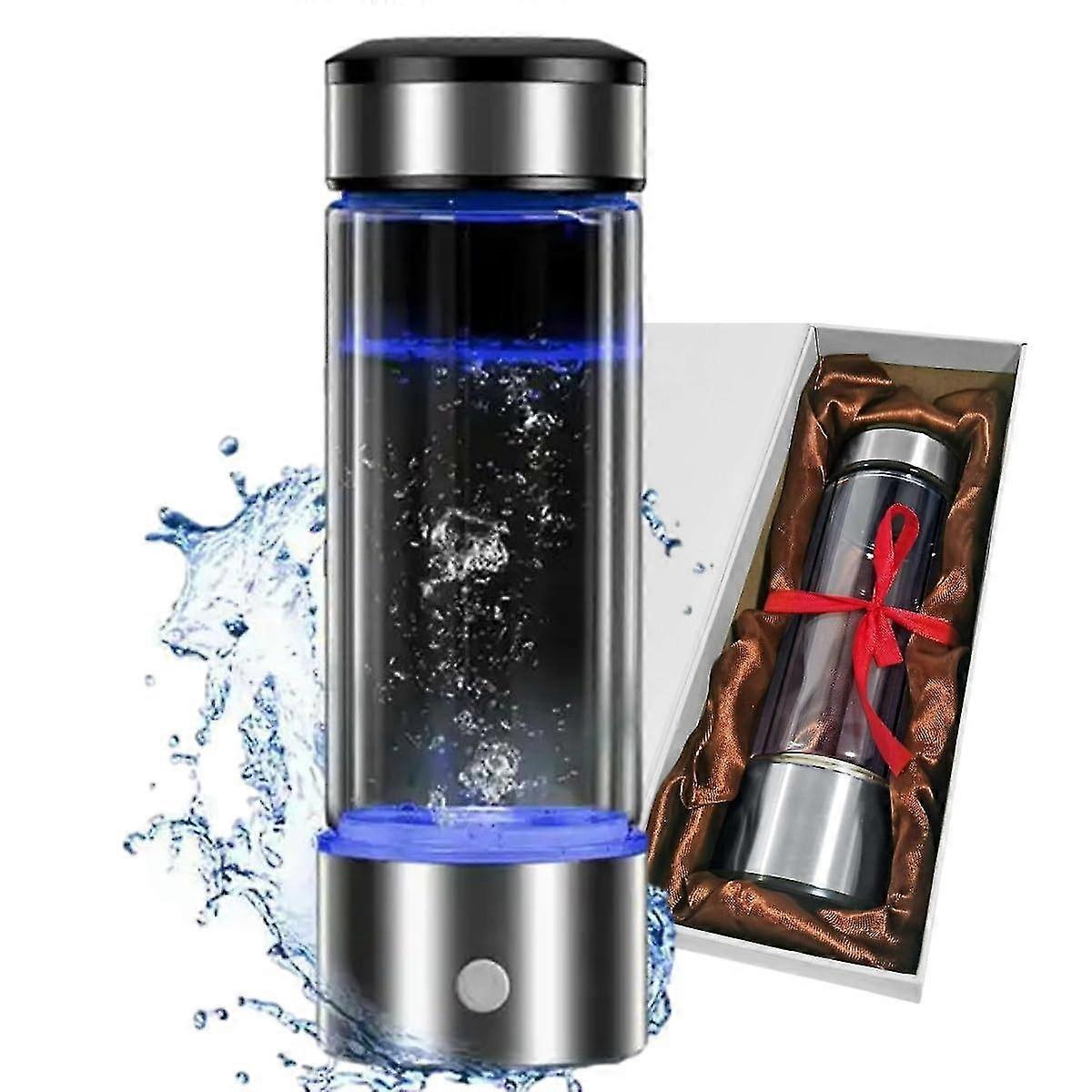 Hydrogen Water Bottle,Portable Hydrogen Water Ionizer Machine,Hydrogen Rich Water Bottle Glass Cup f