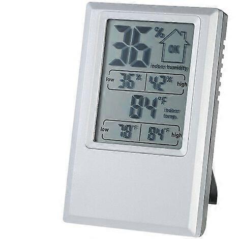 Humidity Detector C/F Digital Thermometer Hygrometer Indoor Temperature