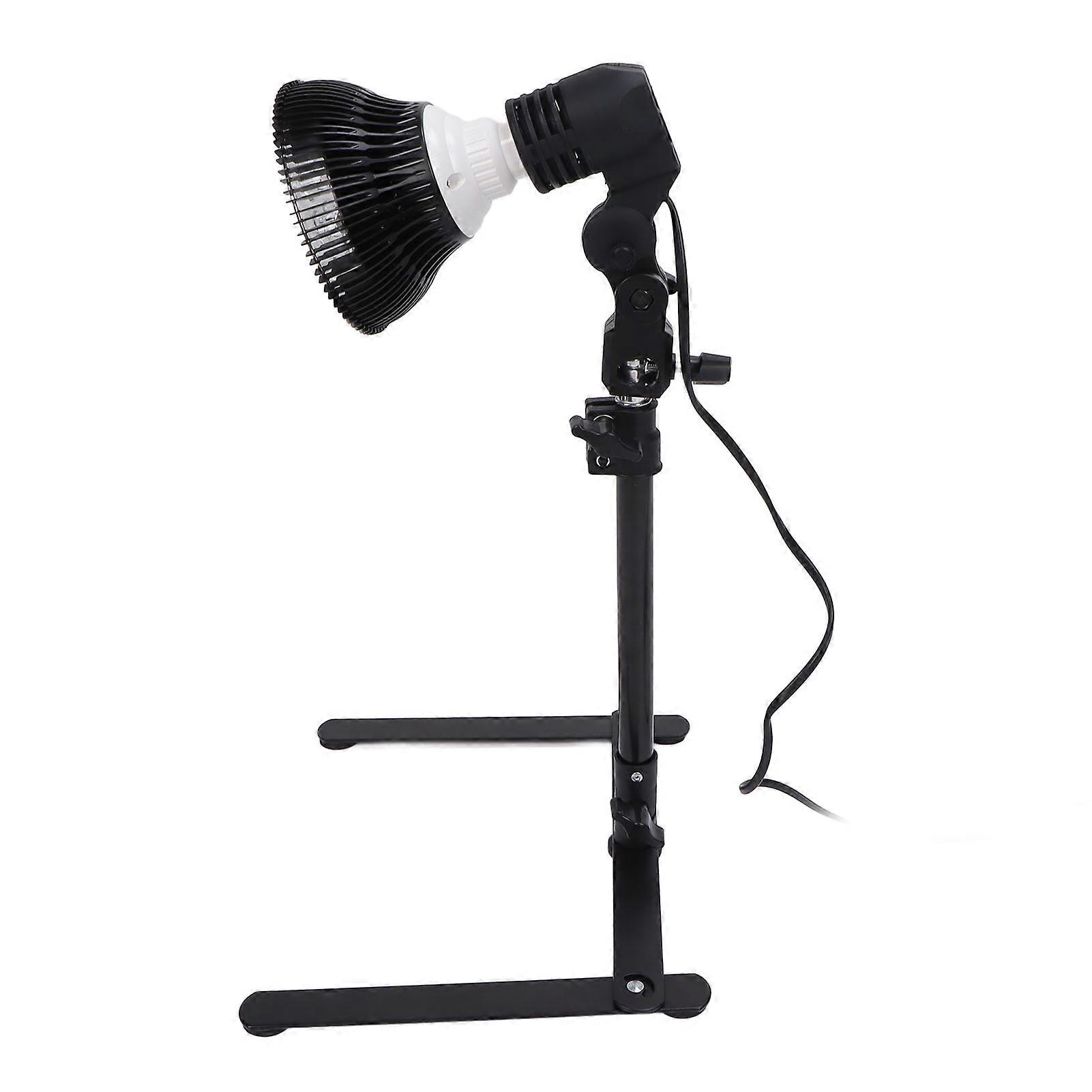 Infrared Red Light Therapy Lamp 850+650nm Adjustable Bracket US Plug