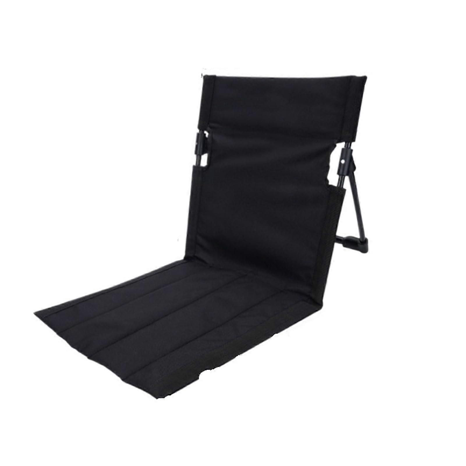 Lightweight Camping Chair Portable Folding Outdoor Lounge With Carry Bag For Camping Beach Random Color 1 Pc