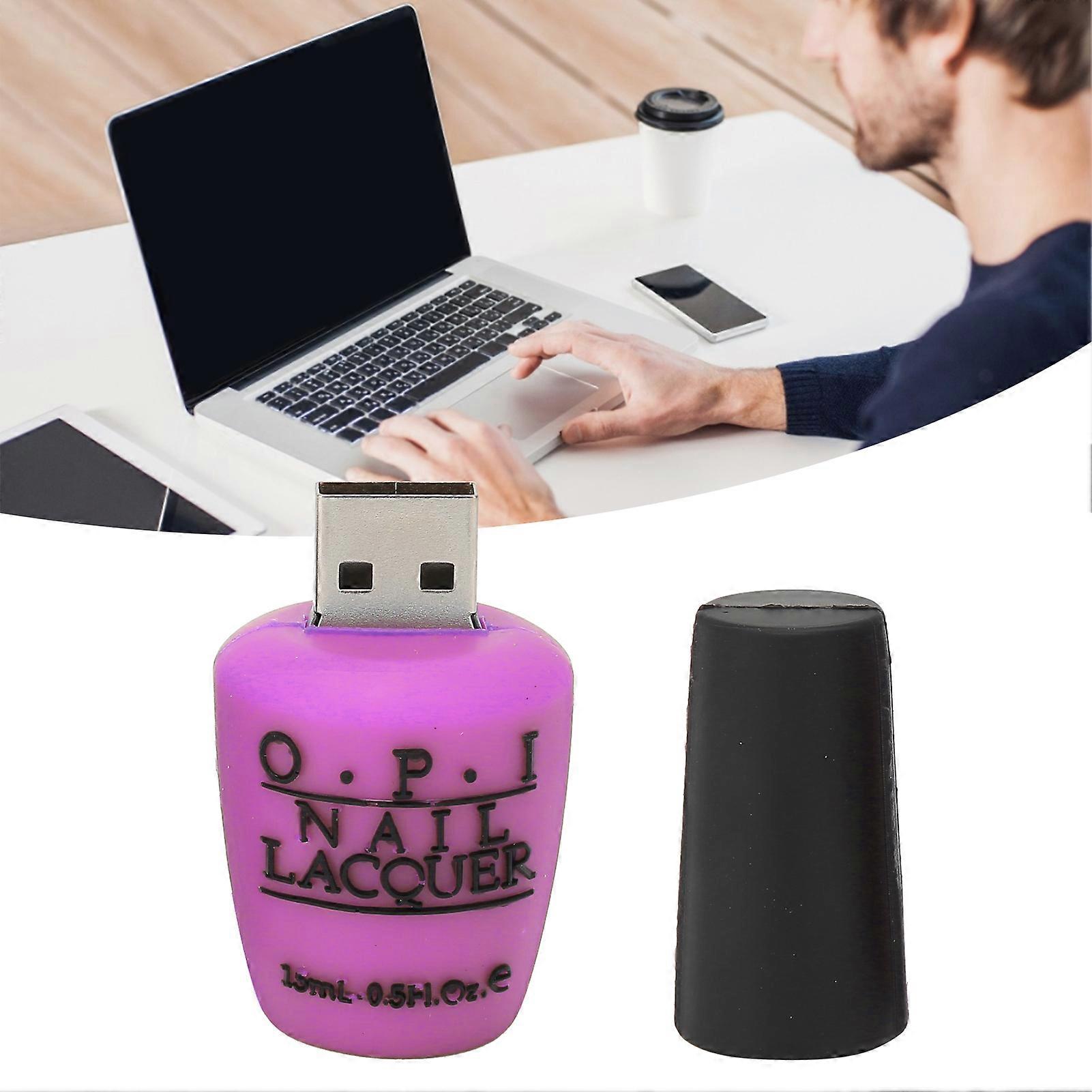 128GB Silicone Perfume Bottle USB Flash Drive for PC Tablet