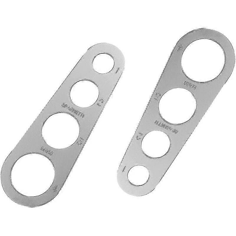 2pcs Stainless Steel Spaghetti Measuring Tool, Spaghetti Measures, Practical