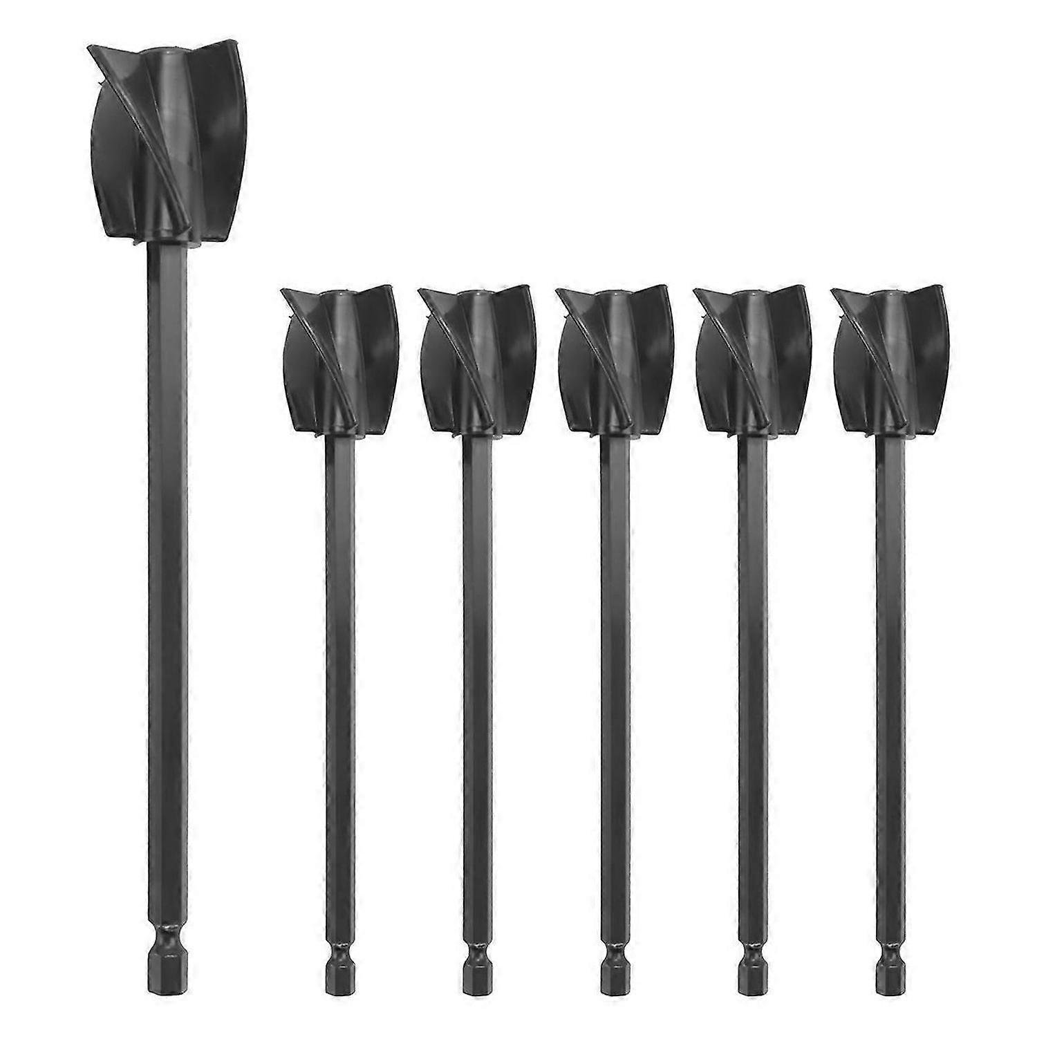 Resin Mixer Paddles, Epoxy Mixer Attachment for Drill, Reusable(6Pcs)