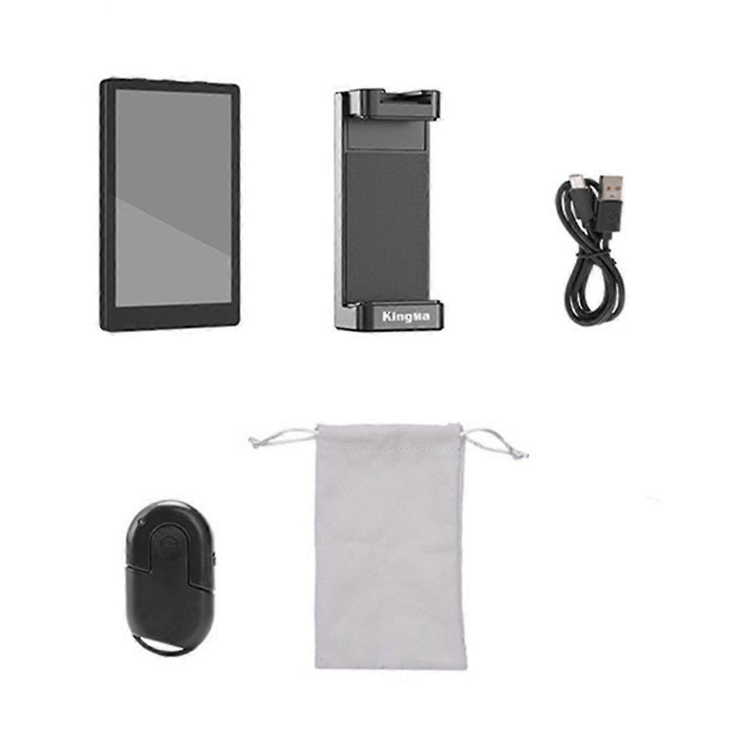 PH01 Smartphone Vlog Selfie Monitor Screen Using Phone Rear Camera for Selfie Vlog Live Stream for Android