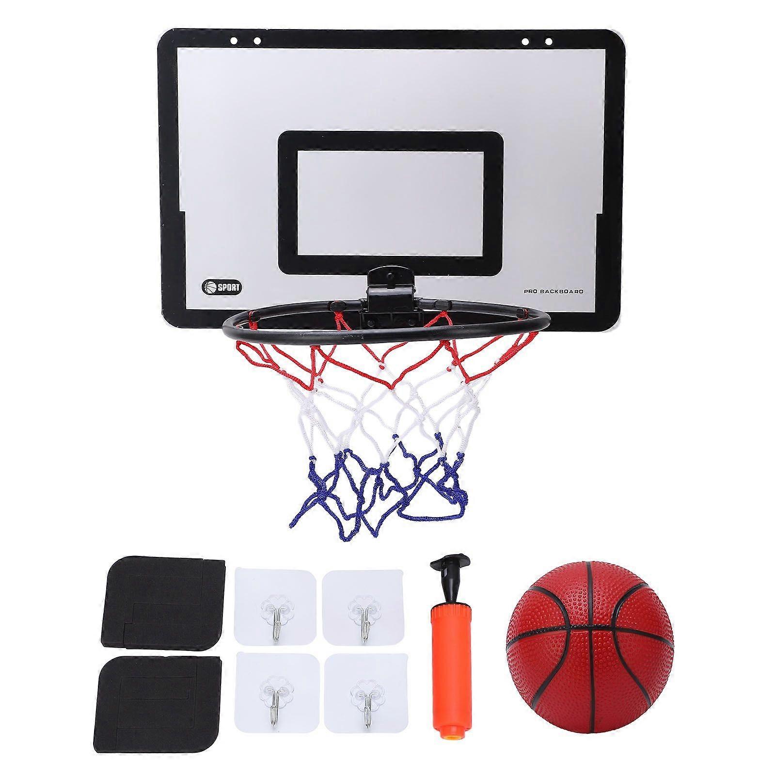 Hanging Door Mounted Basketball Hoop Set Perforation Free Indoor Basketball Hoop Game for Basketball Lover