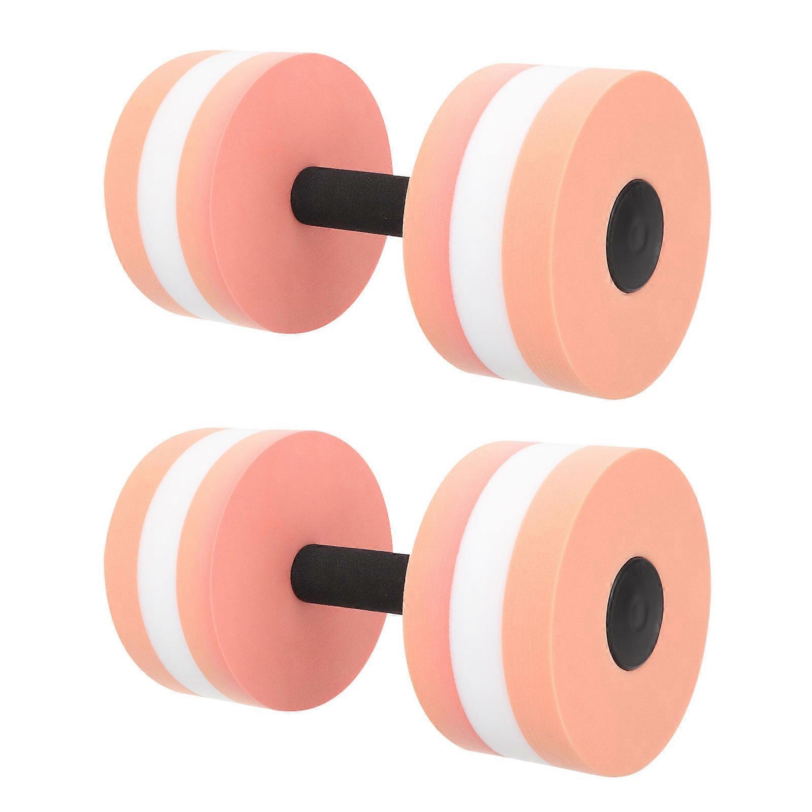 Pool Weights Entertainment Pool Dumbbells for Fitness Use 2Pcs Beige