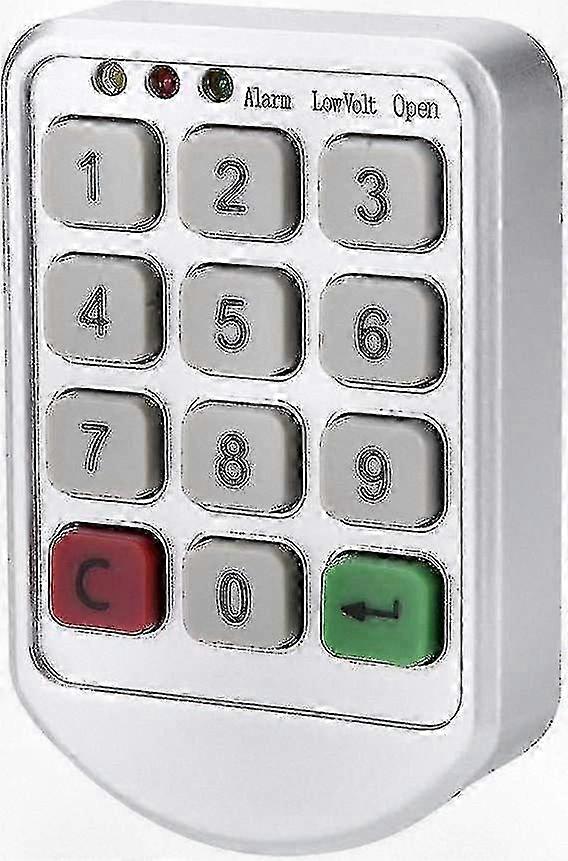 Electronic Keypad Lock for Cabinet Security with Code Access