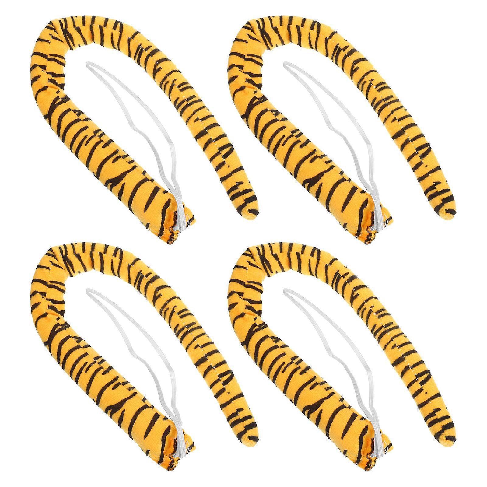 Animal Tail Tiger Costume Prop for Stage Performances 5Pcs