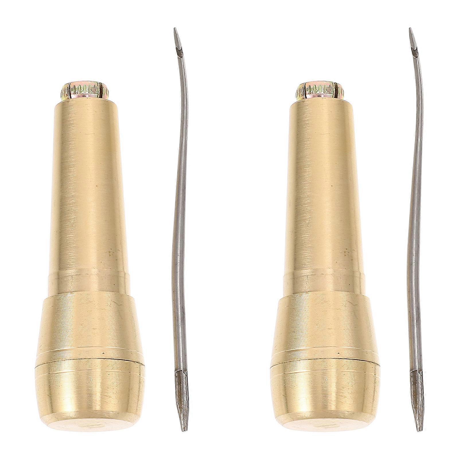 Complementary Sewing Awls Repair Tools for Home Use 2Pcs Set