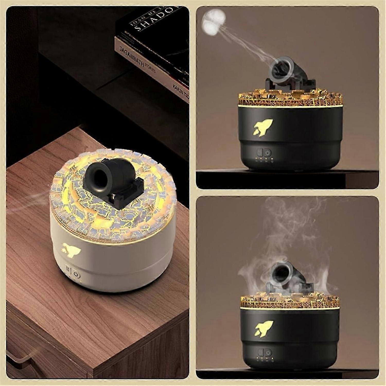 2PCS Mini Cannon Humidifier Aroma Diffuser with 2 Modes B