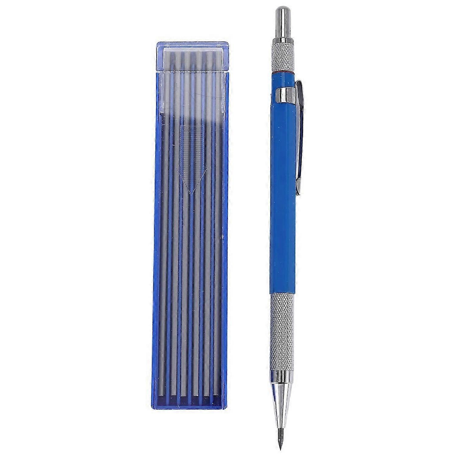 Mechanical Pencils Metal Marker with Builtin Sharpener for Pipe Fitter Welder Steel Construction Fab