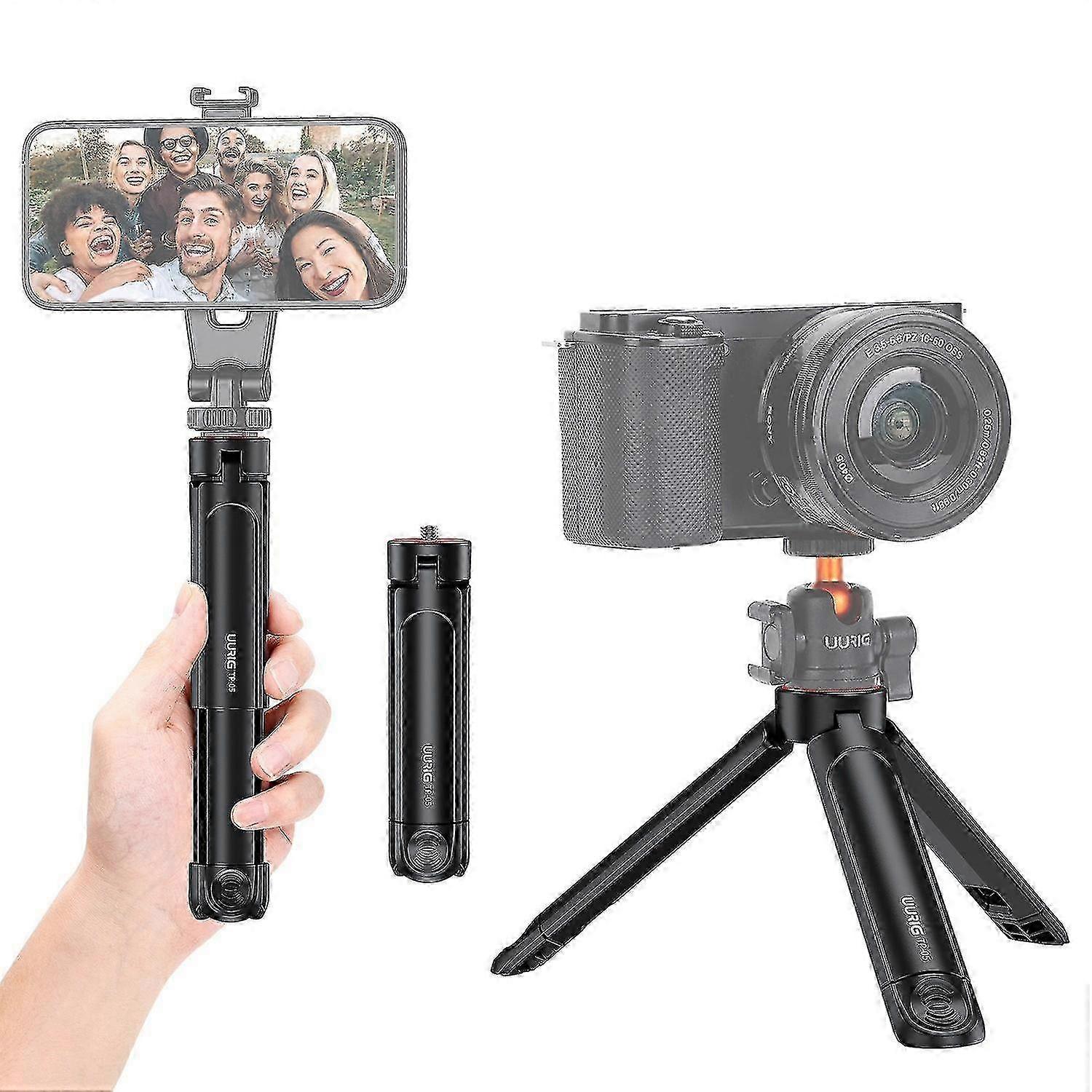 Ulanzi Extendable Table Tripod Adjustable Height with 1/4 Screw