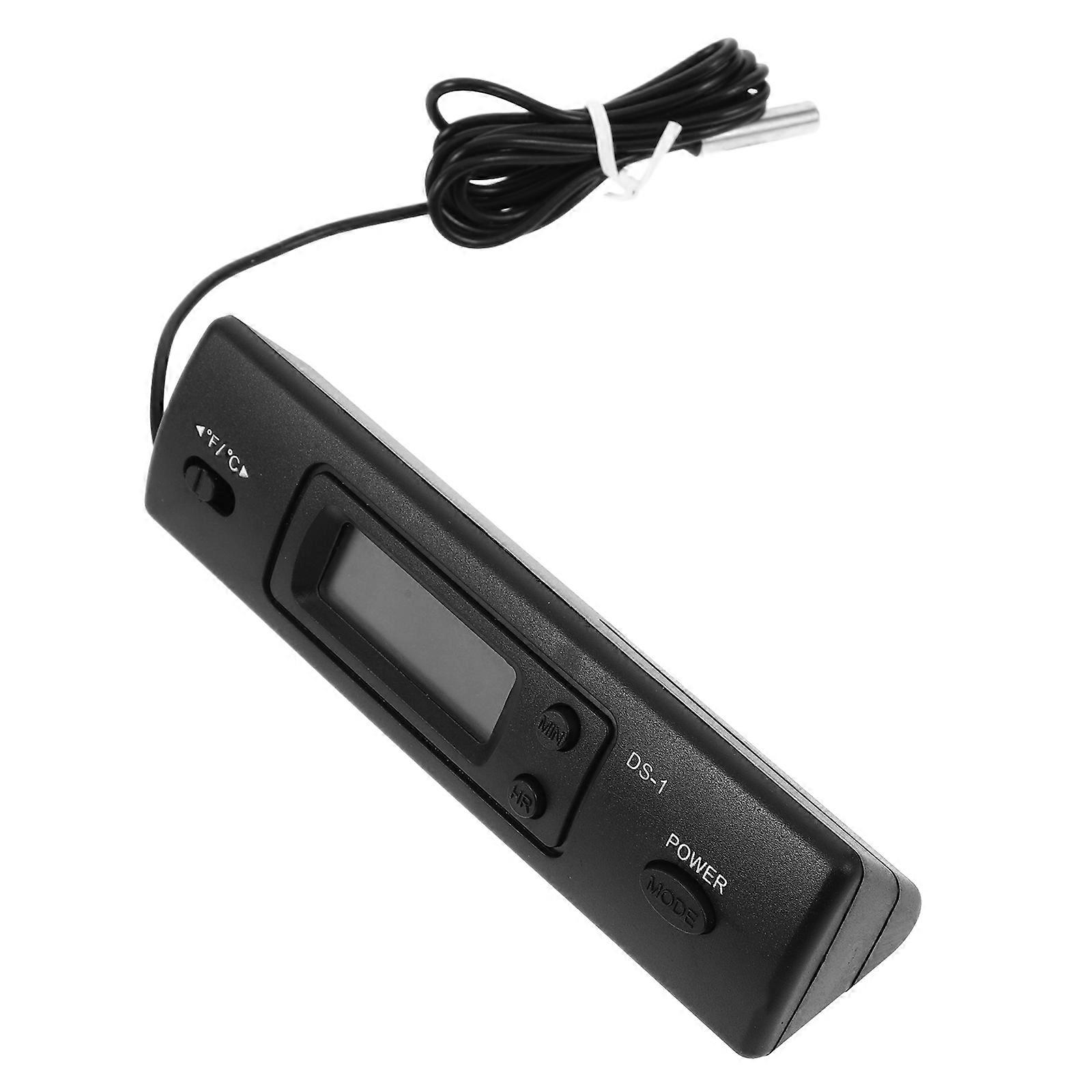 Auto Mini Clock for Digital Temperature Display with Car Dashboard