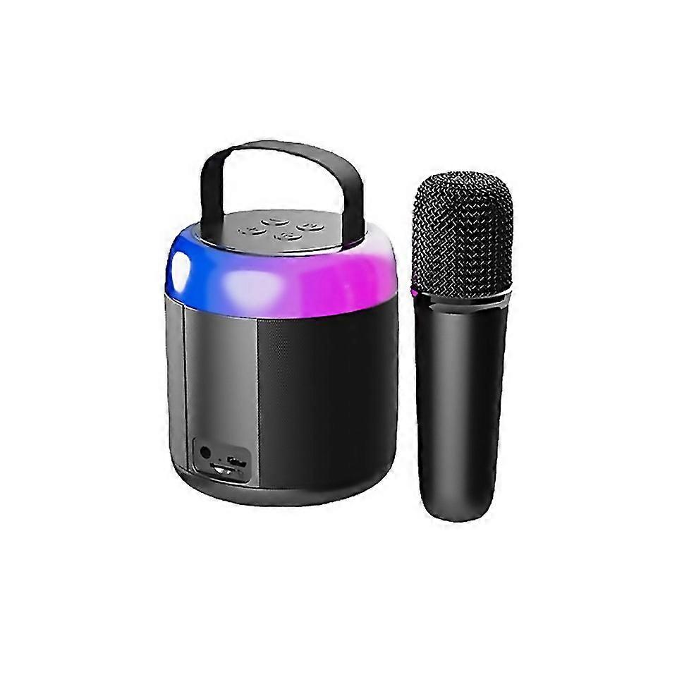 For Microphone Bluetooth Speaker Black