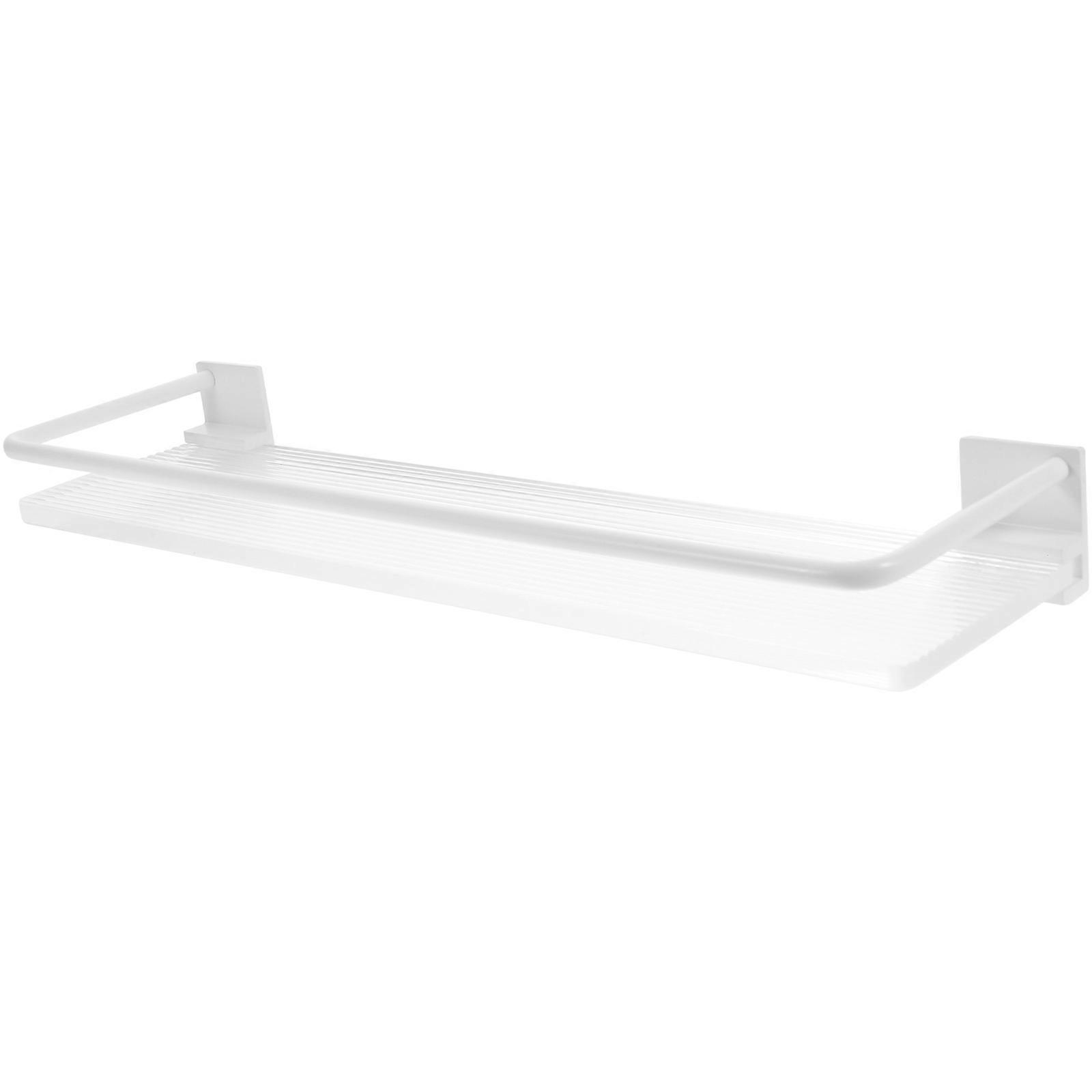 Bathroom Wall Mounted Shower Shelf for Storage 2Pcs Floating Organizer