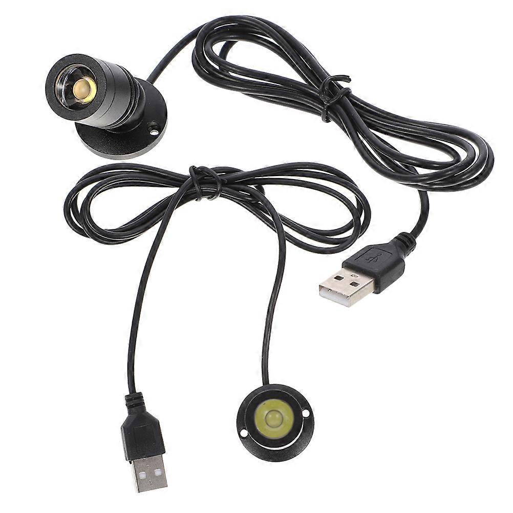 Mini Spotlights for Displays USB LED Cabinet Light 6Pcs