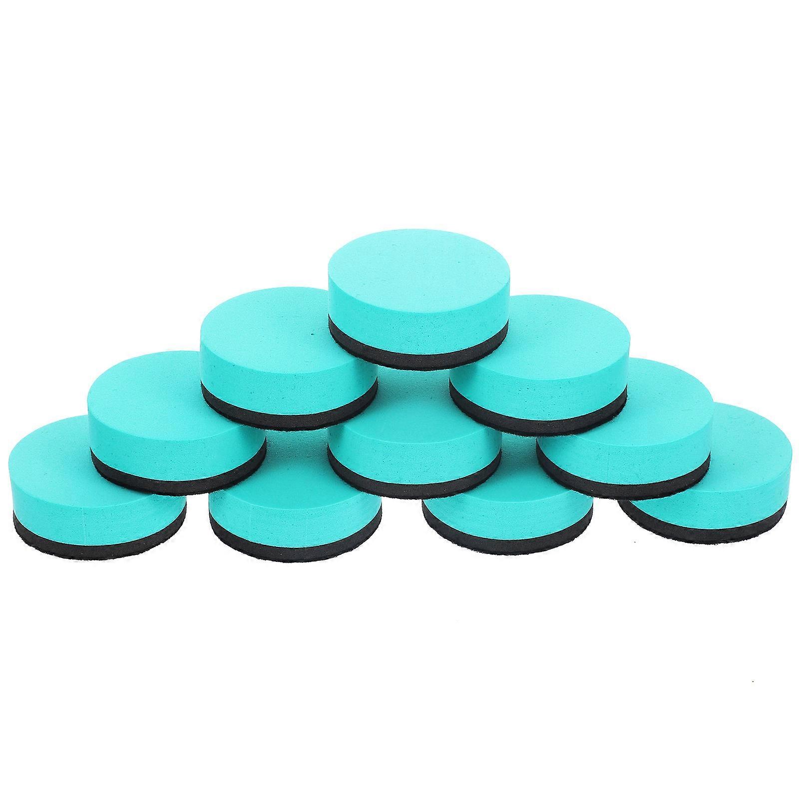 Classroom Whiteboard Erasers Green Eva for Cleaning 90Pcs Tools