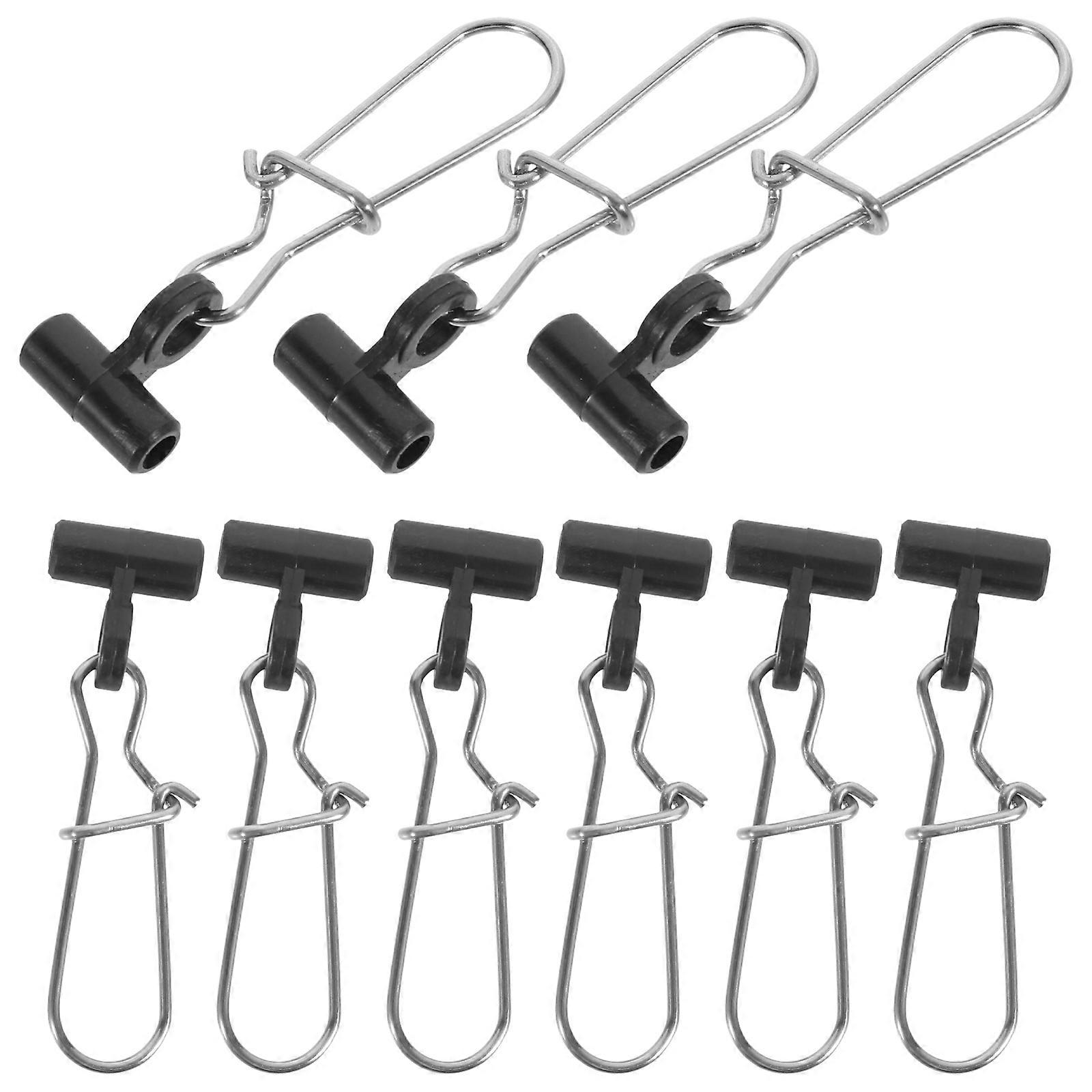 Fishing Snaps Professional Fishing Clips for Daily Use 150Pcs Assorted Color